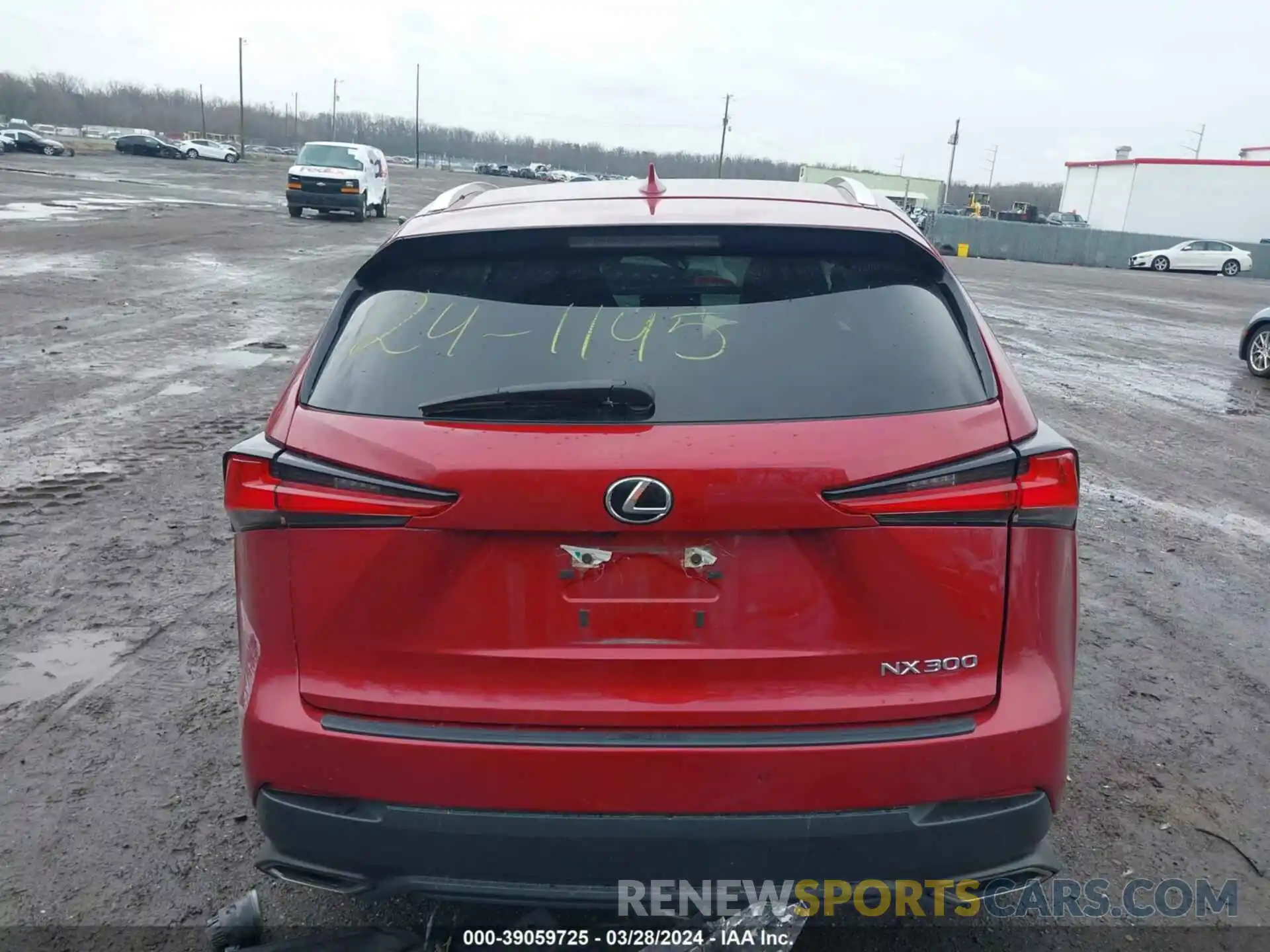 15 Photograph of a damaged car JTJGARDZ0L5006958 LEXUS NX 300 2020