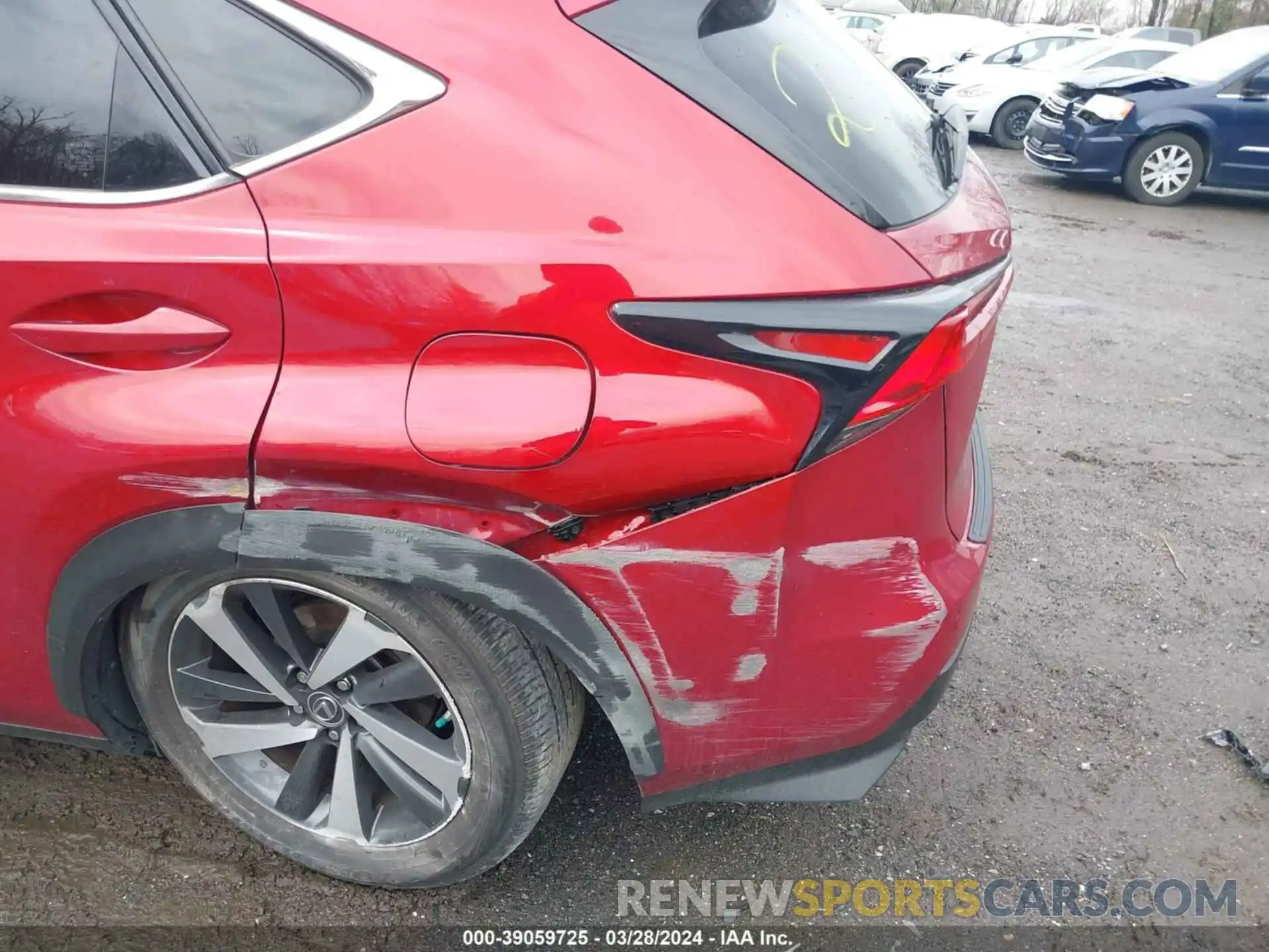 18 Photograph of a damaged car JTJGARDZ0L5006958 LEXUS NX 300 2020