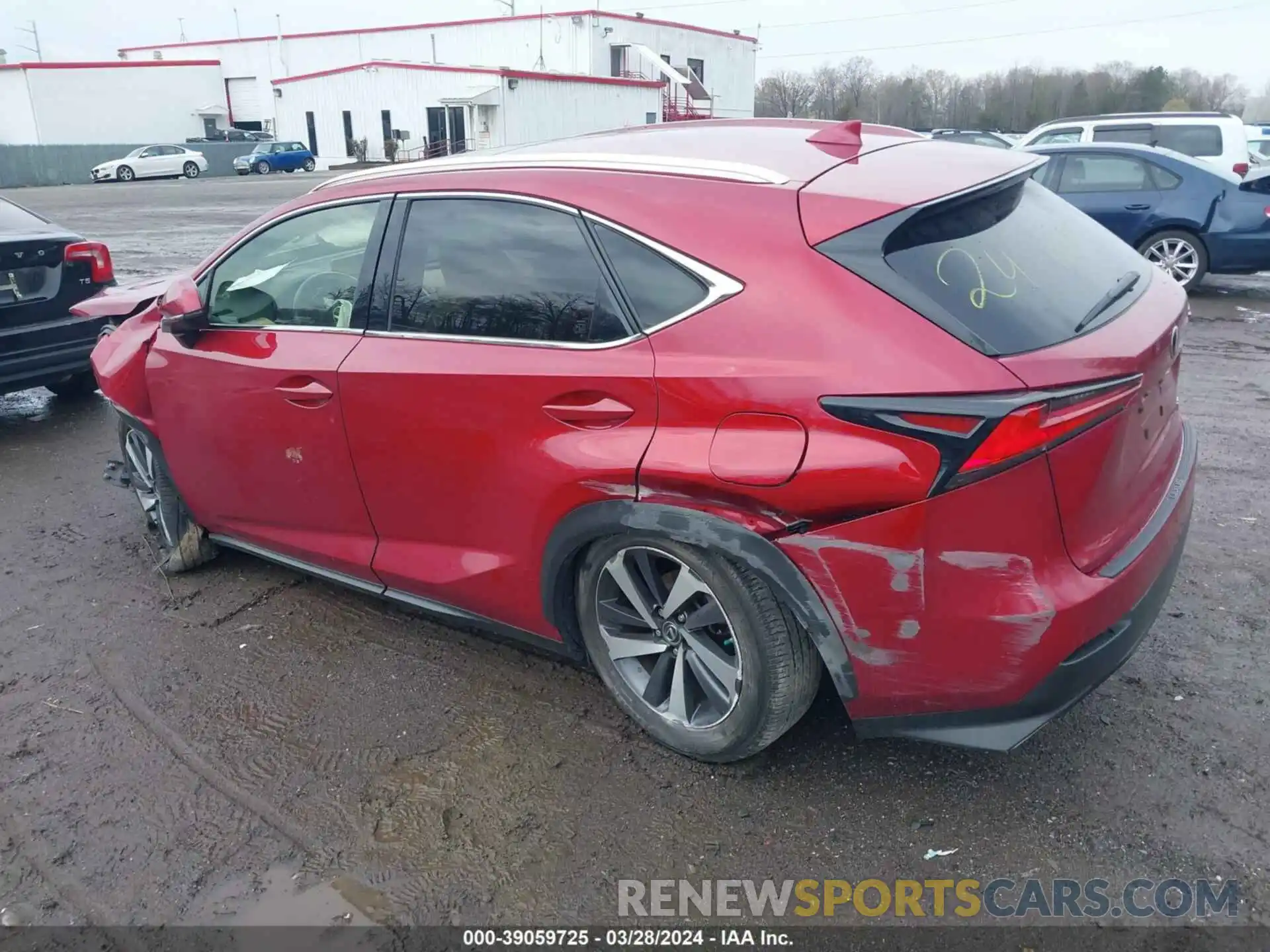 3 Photograph of a damaged car JTJGARDZ0L5006958 LEXUS NX 300 2020