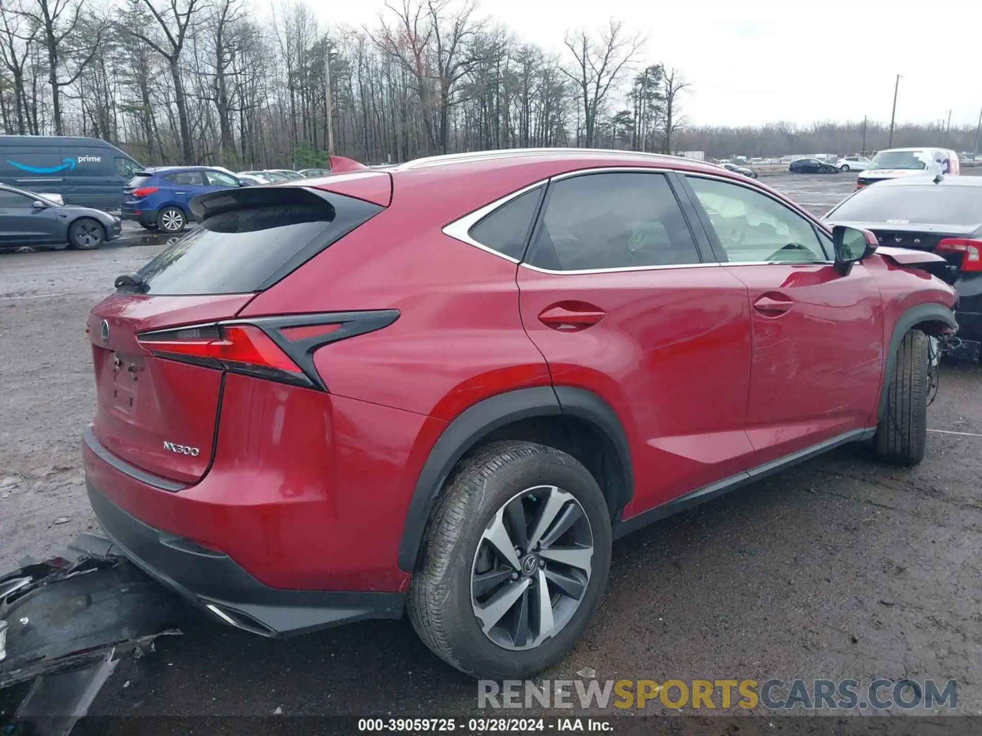 4 Photograph of a damaged car JTJGARDZ0L5006958 LEXUS NX 300 2020