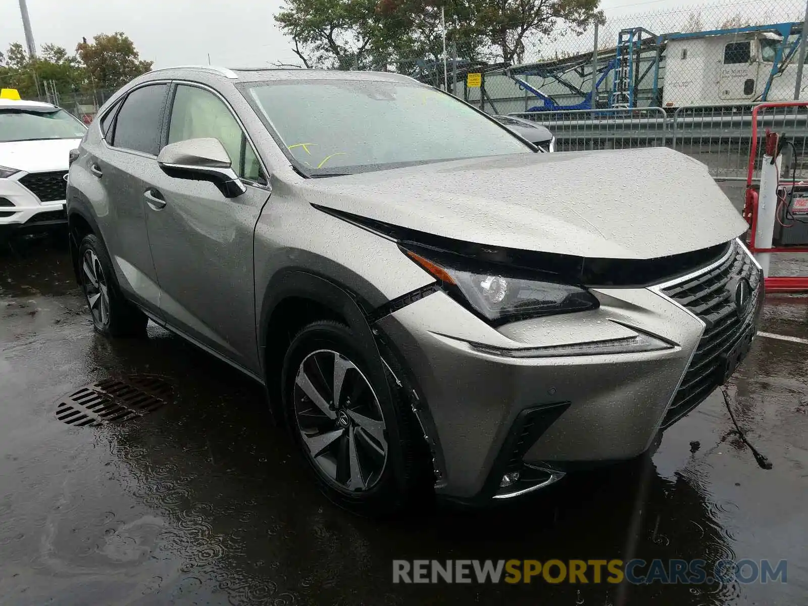 1 Photograph of a damaged car JTJGARDZ4L2223155 LEXUS NX 300 2020