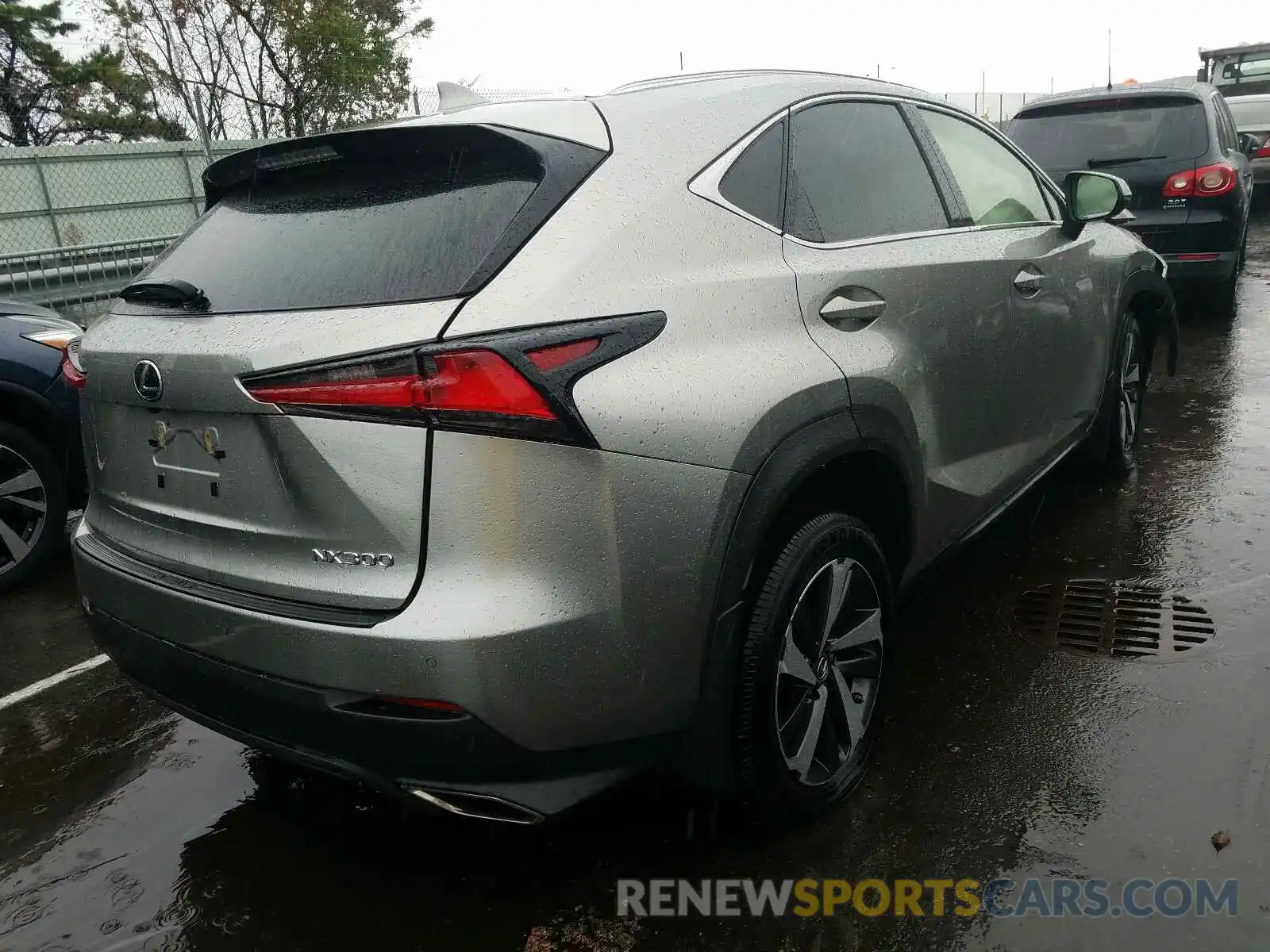 4 Фотография поврежденного автомобиля JTJGARDZ4L2223155 LEXUS NX 300 2020