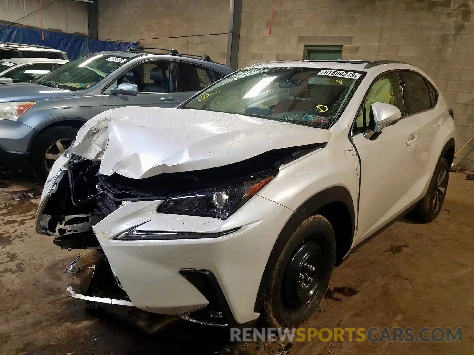 2 Photograph of a damaged car JTJGARDZ8L5001717 LEXUS NX 300 2020