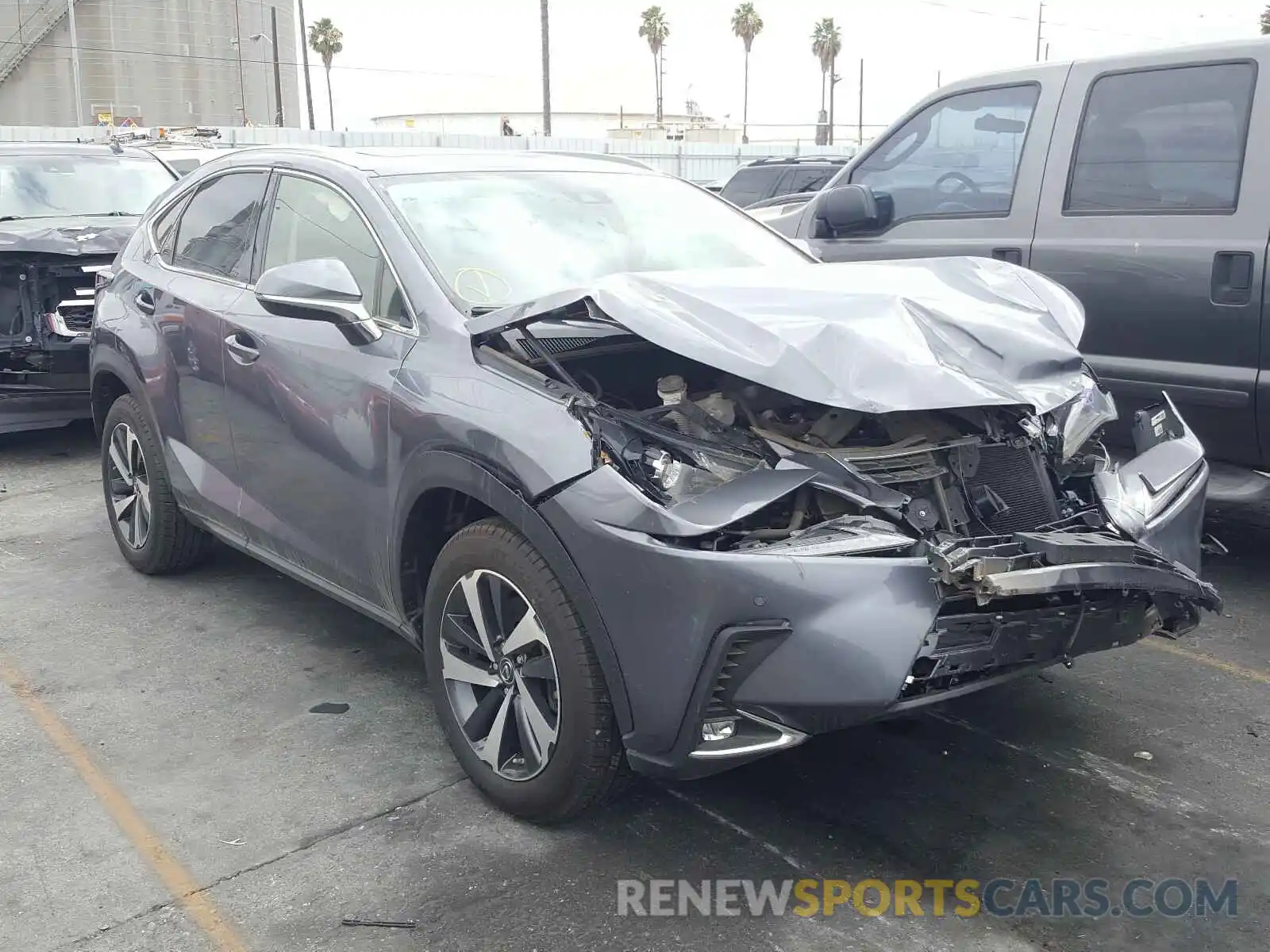 1 Photograph of a damaged car JTJGARDZXL2222575 LEXUS NX 300 2020