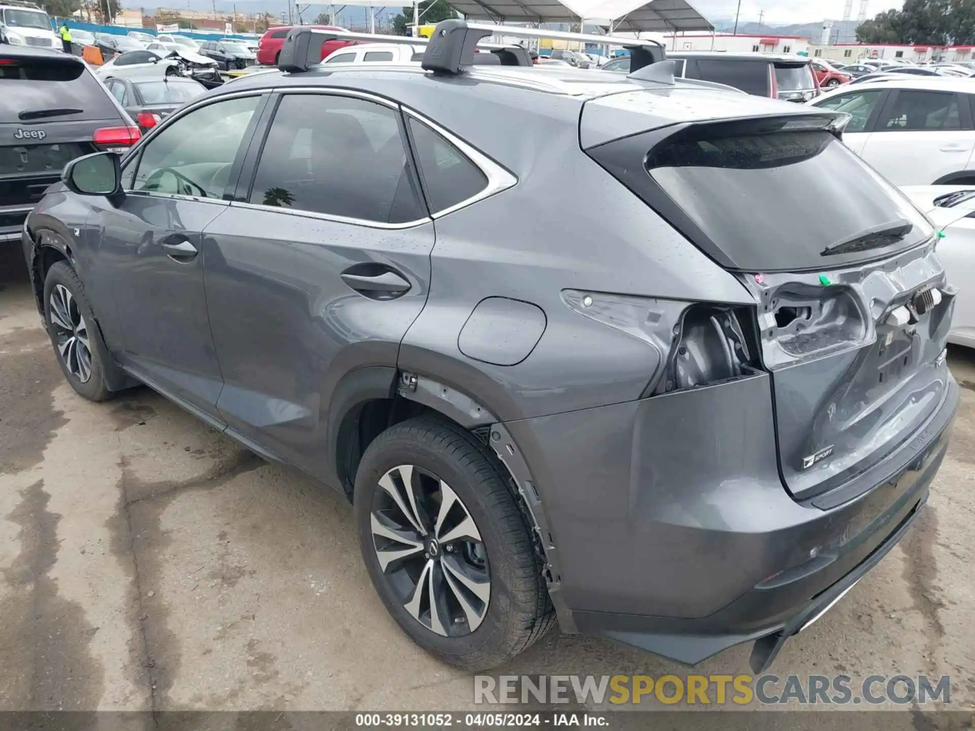 3 Photograph of a damaged car JTJSARDZ0L5010583 LEXUS NX 300 2020