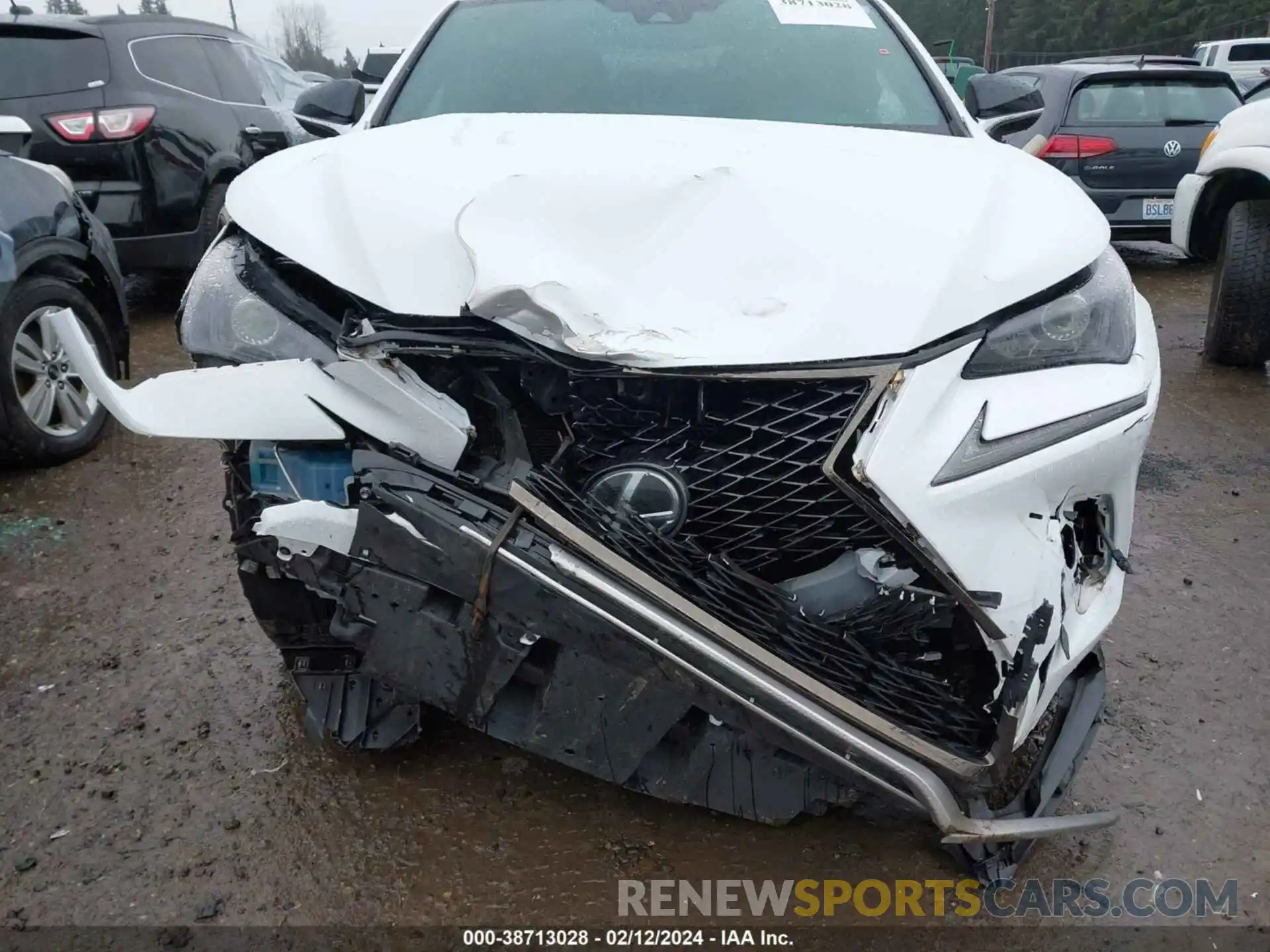 6 Photograph of a damaged car JTJSARDZ8L5000416 LEXUS NX 300 2020