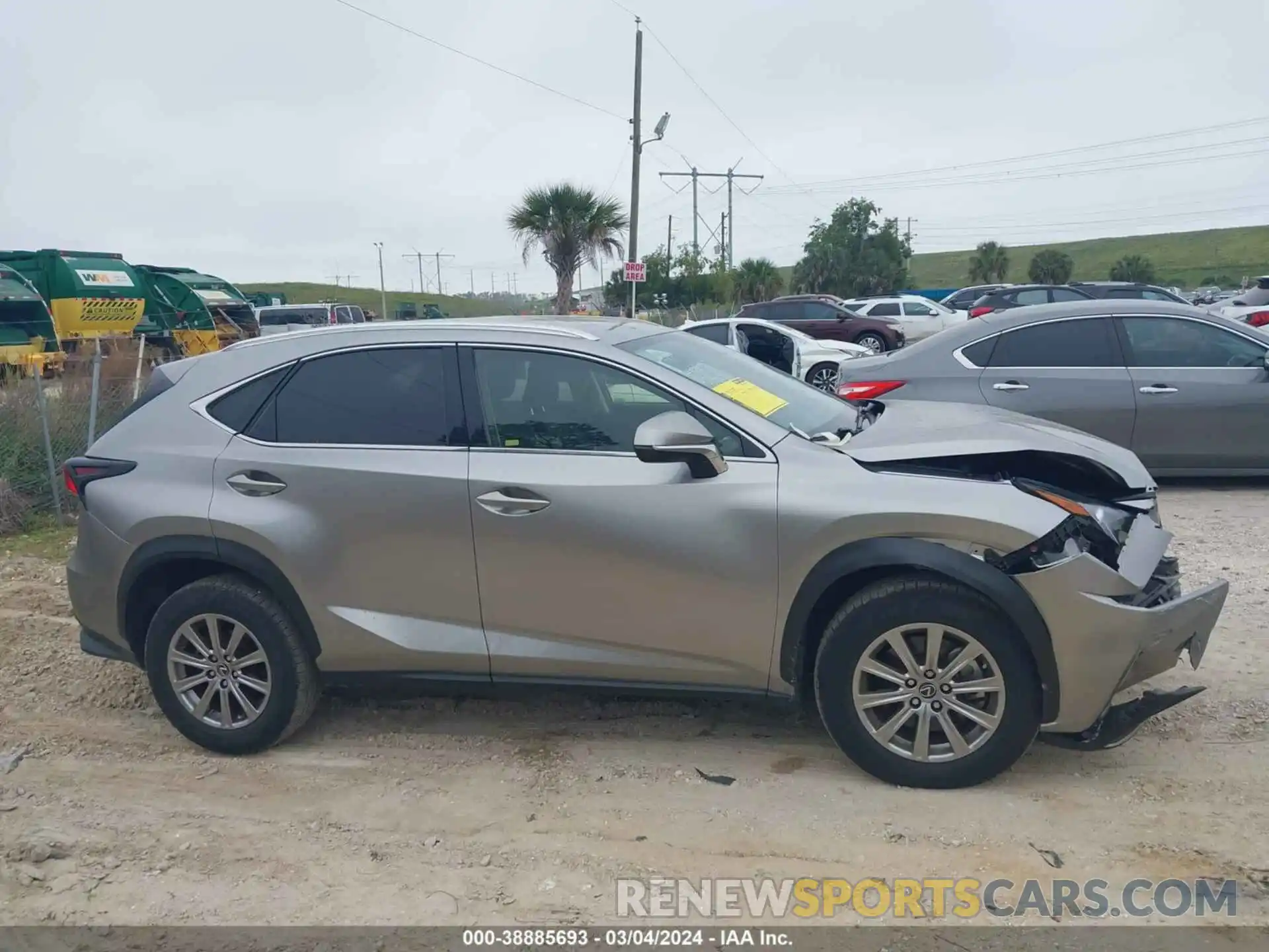 13 Photograph of a damaged car JTJDARBZ2M2180782 LEXUS NX 300 2021