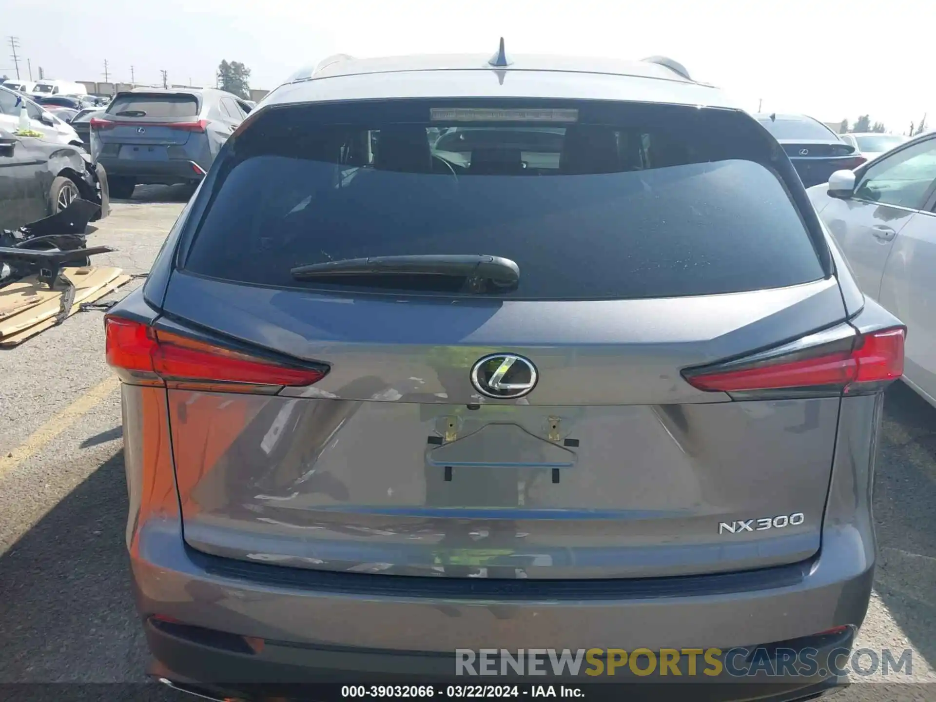 16 Photograph of a damaged car JTJDARBZ4M2196398 LEXUS NX 300 2021