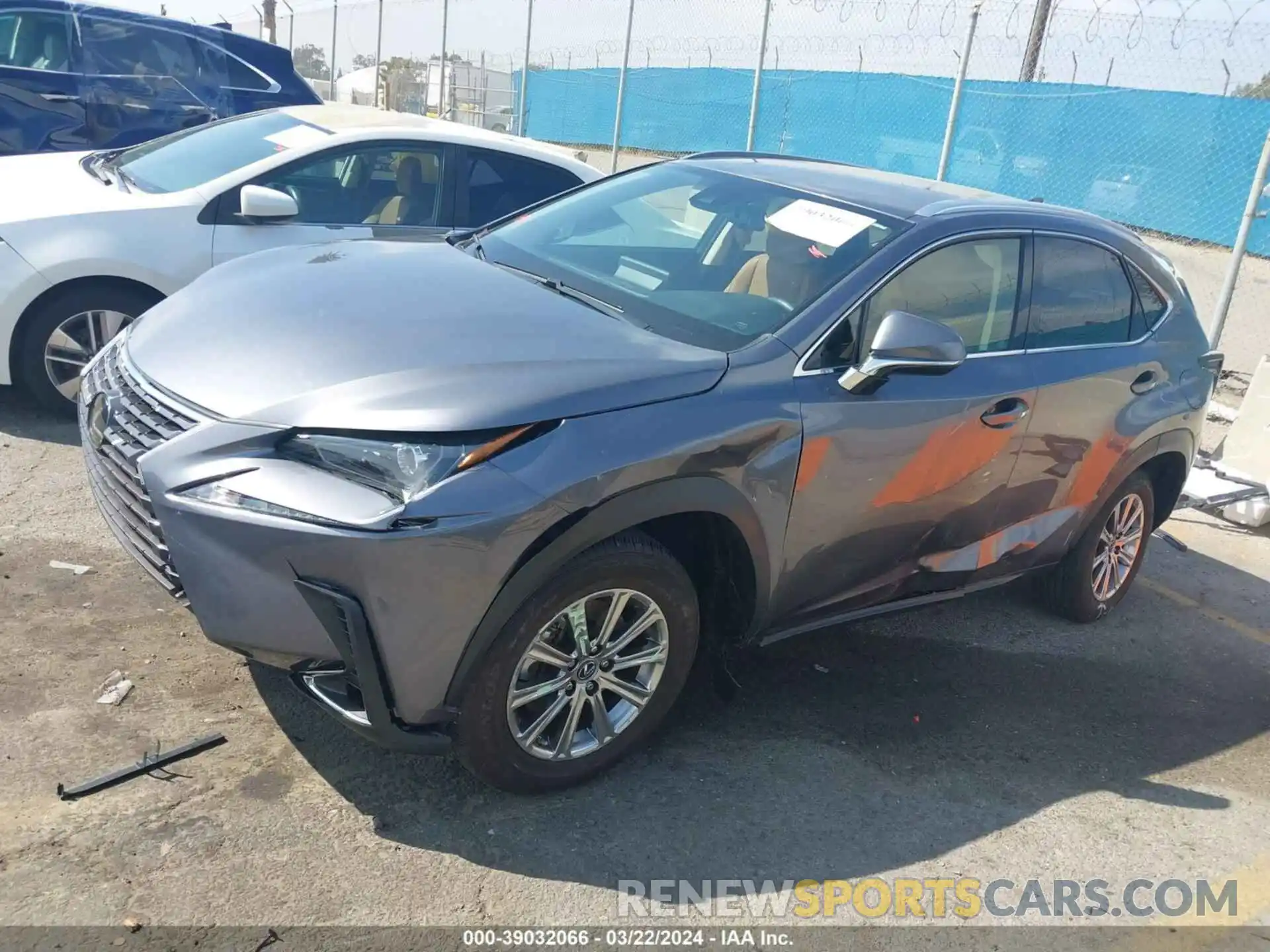 2 Фотография поврежденного автомобиля JTJDARBZ4M2196398 LEXUS NX 300 2021