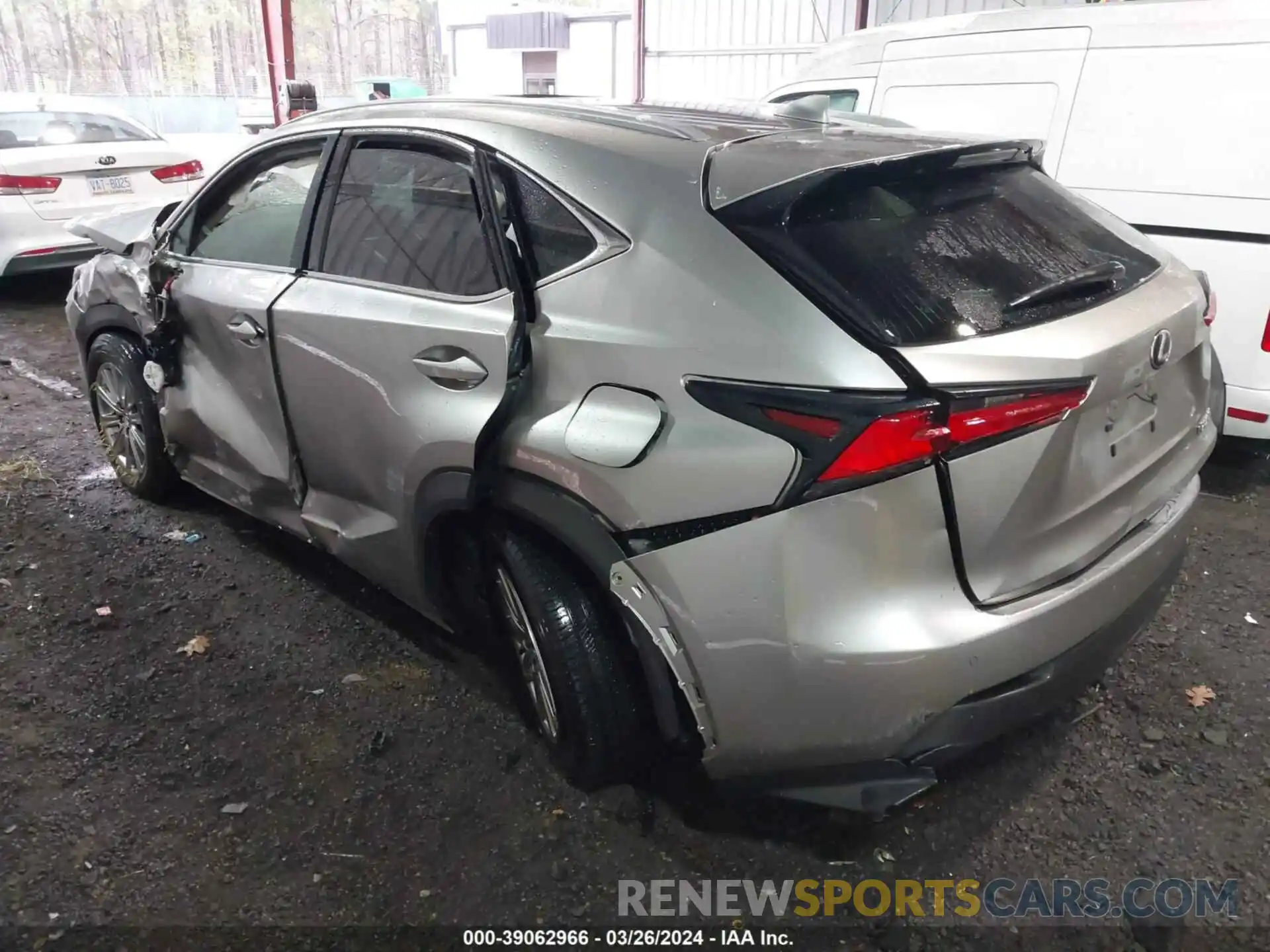 3 Photograph of a damaged car JTJDARDZXM2239462 LEXUS NX 300 2021