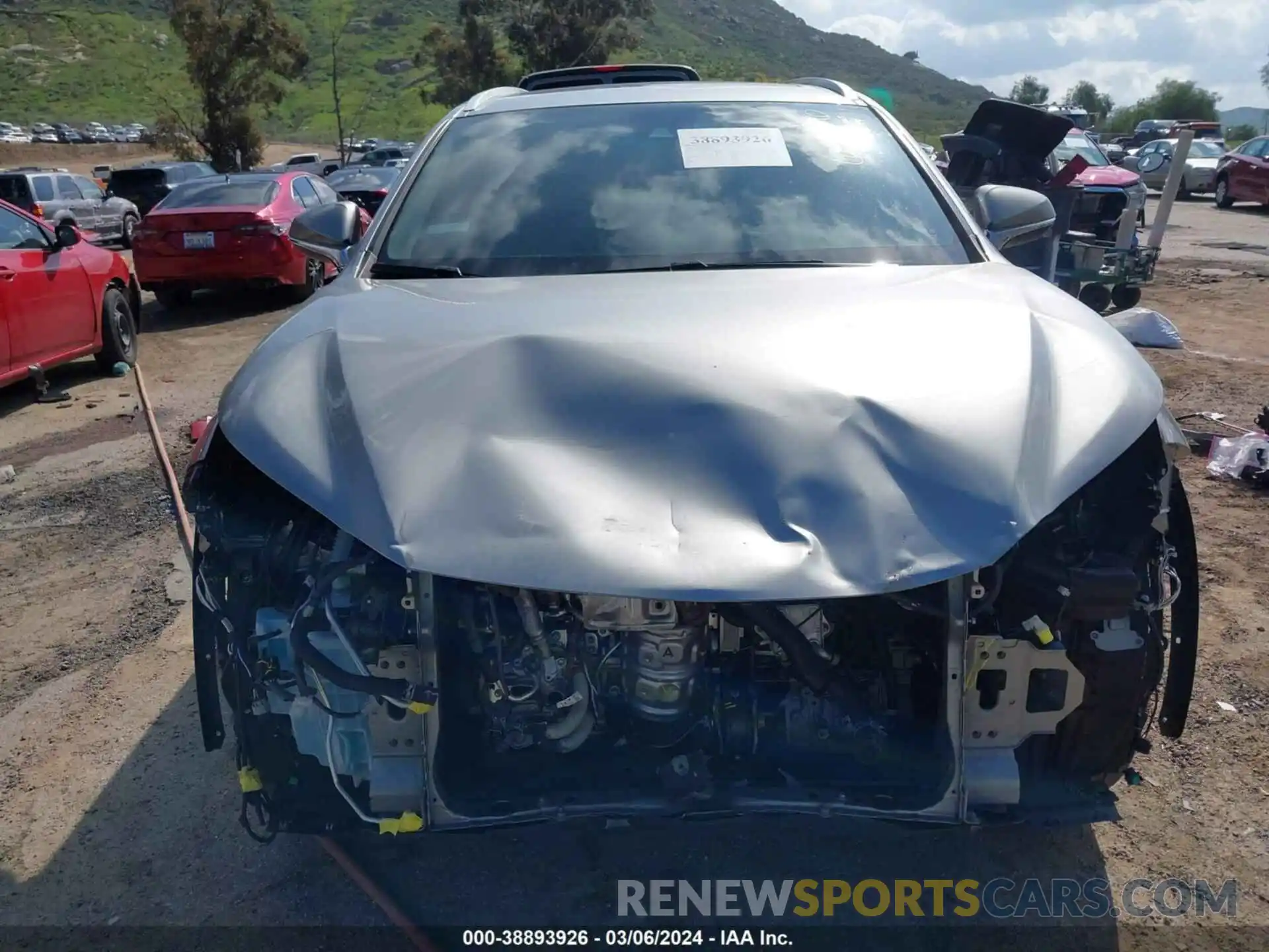 12 Photograph of a damaged car JTJGARBZ6M2181236 LEXUS NX 300 2021