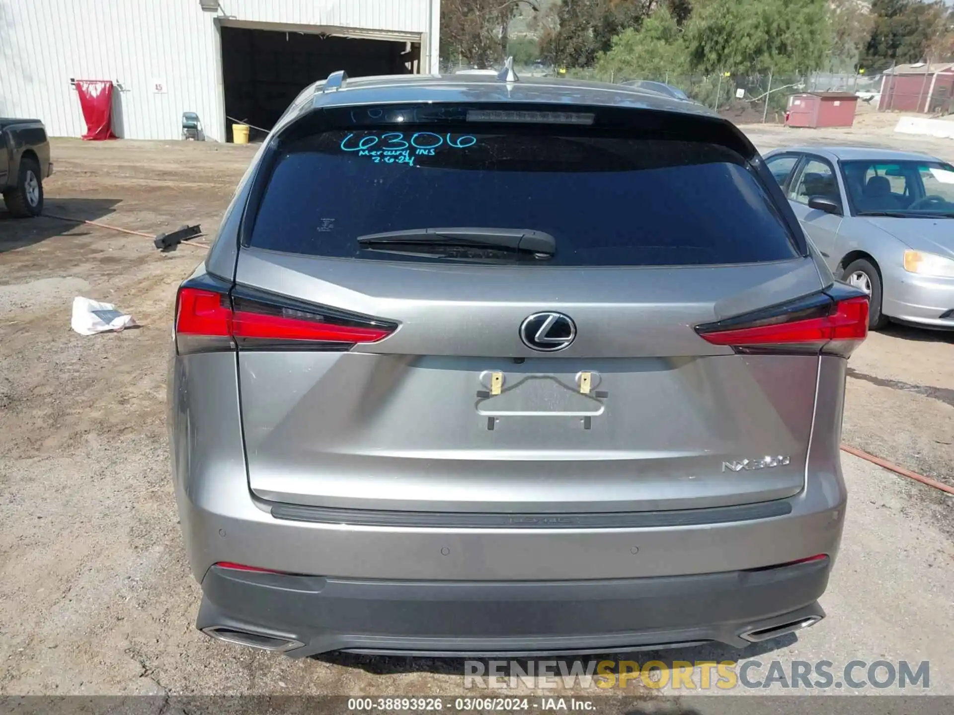 16 Photograph of a damaged car JTJGARBZ6M2181236 LEXUS NX 300 2021