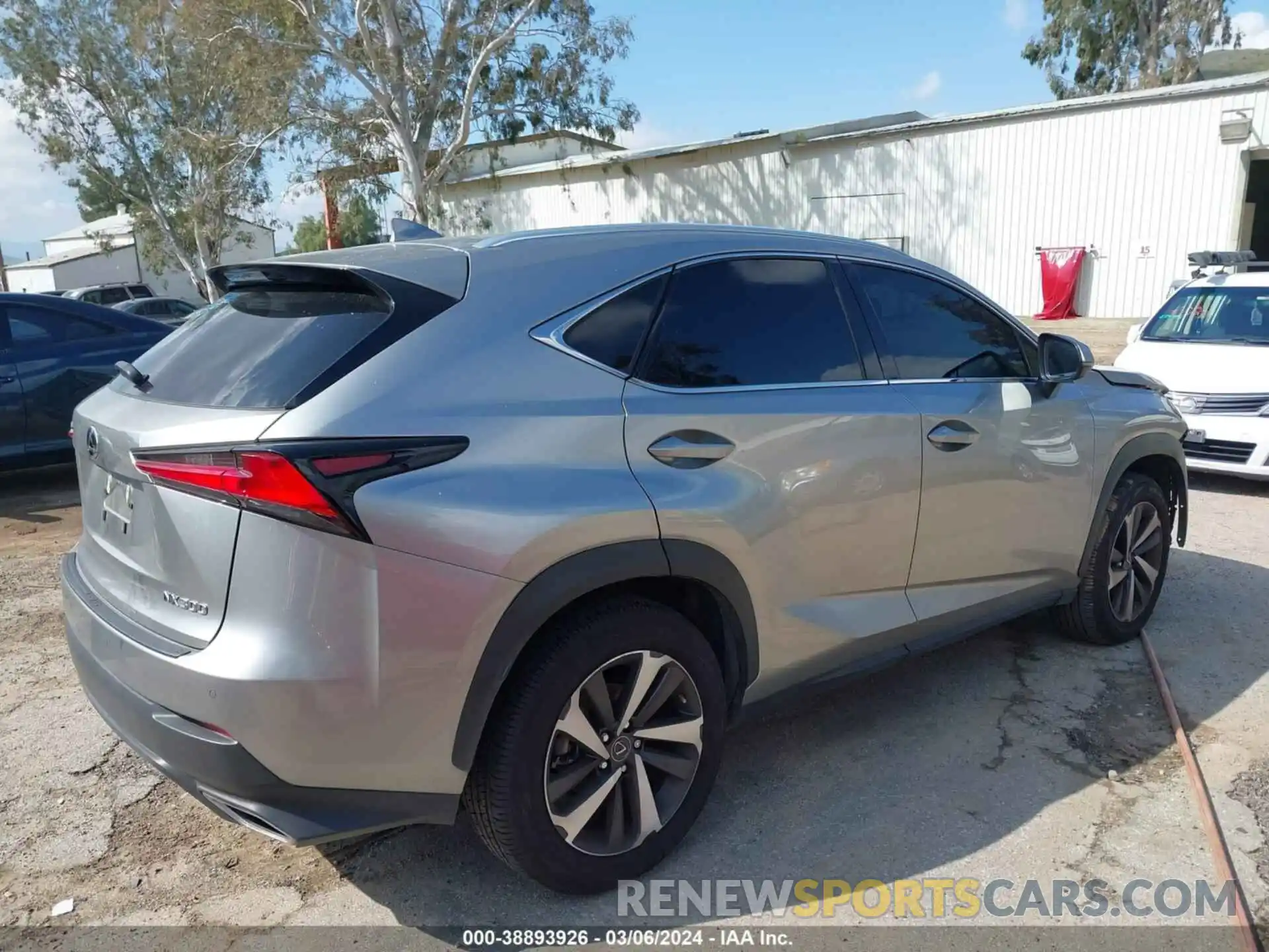 4 Photograph of a damaged car JTJGARBZ6M2181236 LEXUS NX 300 2021