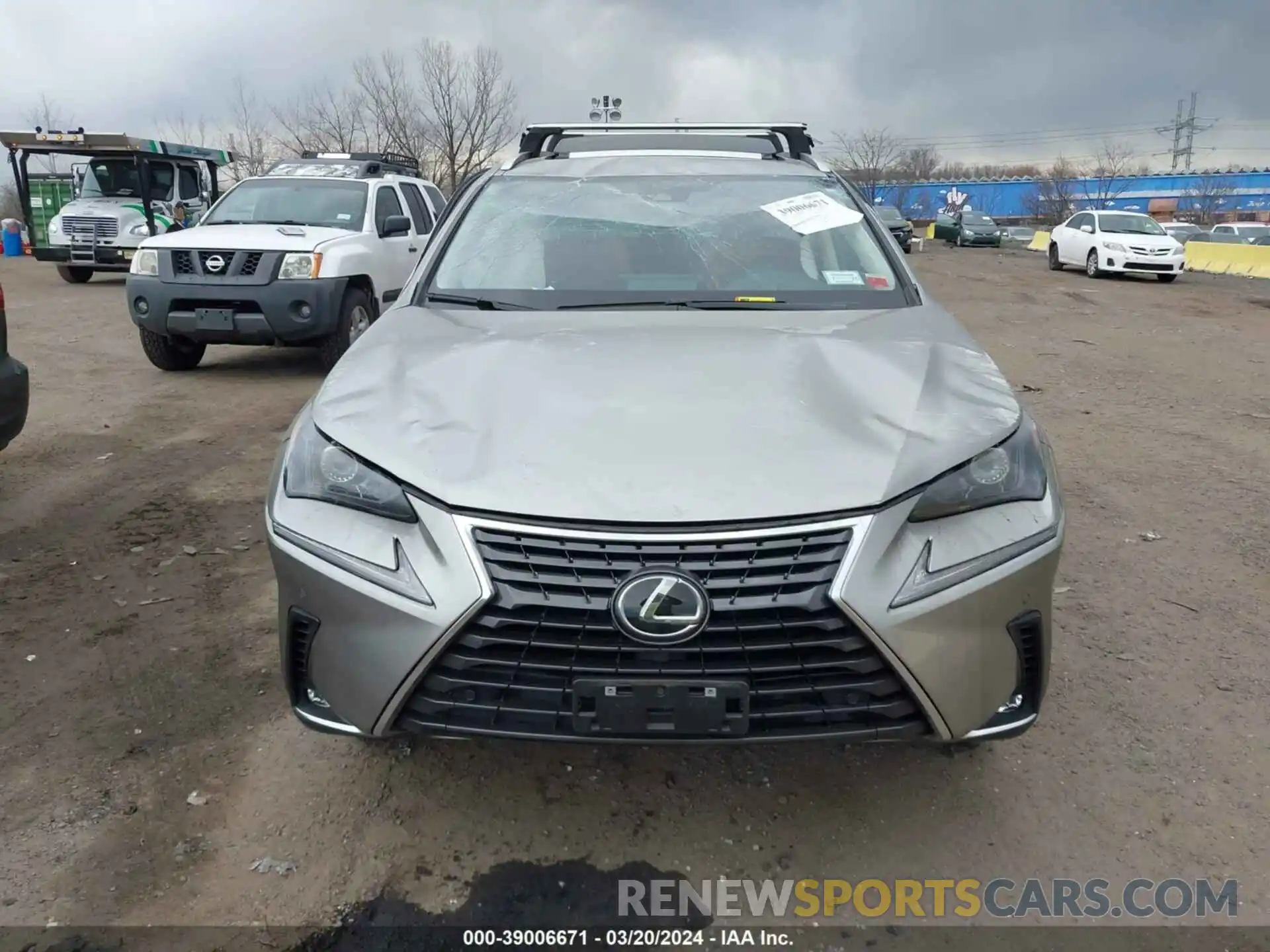 12 Фотография поврежденного автомобиля JTJGARDZ3M2258853 LEXUS NX 300 2021