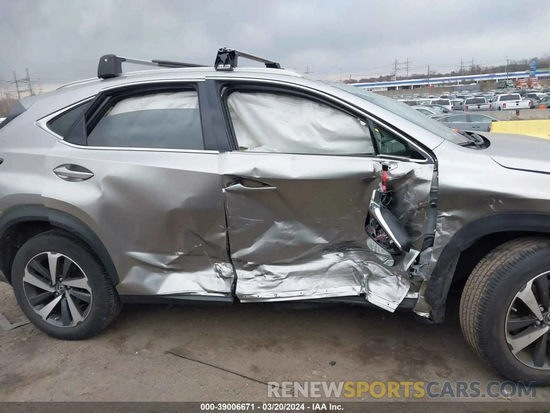 13 Photograph of a damaged car JTJGARDZ3M2258853 LEXUS NX 300 2021