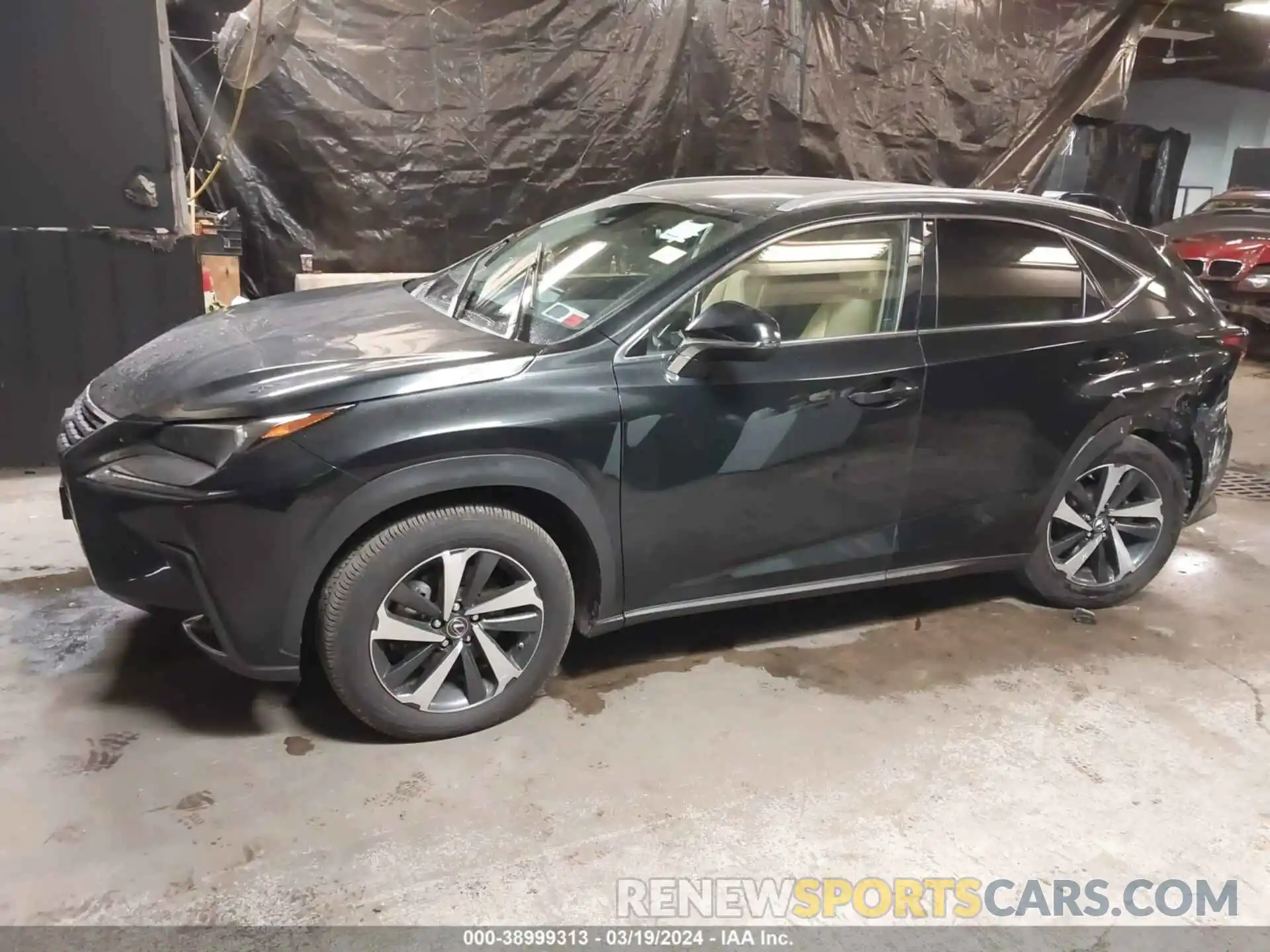 14 Photograph of a damaged car JTJGARDZ7M2243563 LEXUS NX 300 2021