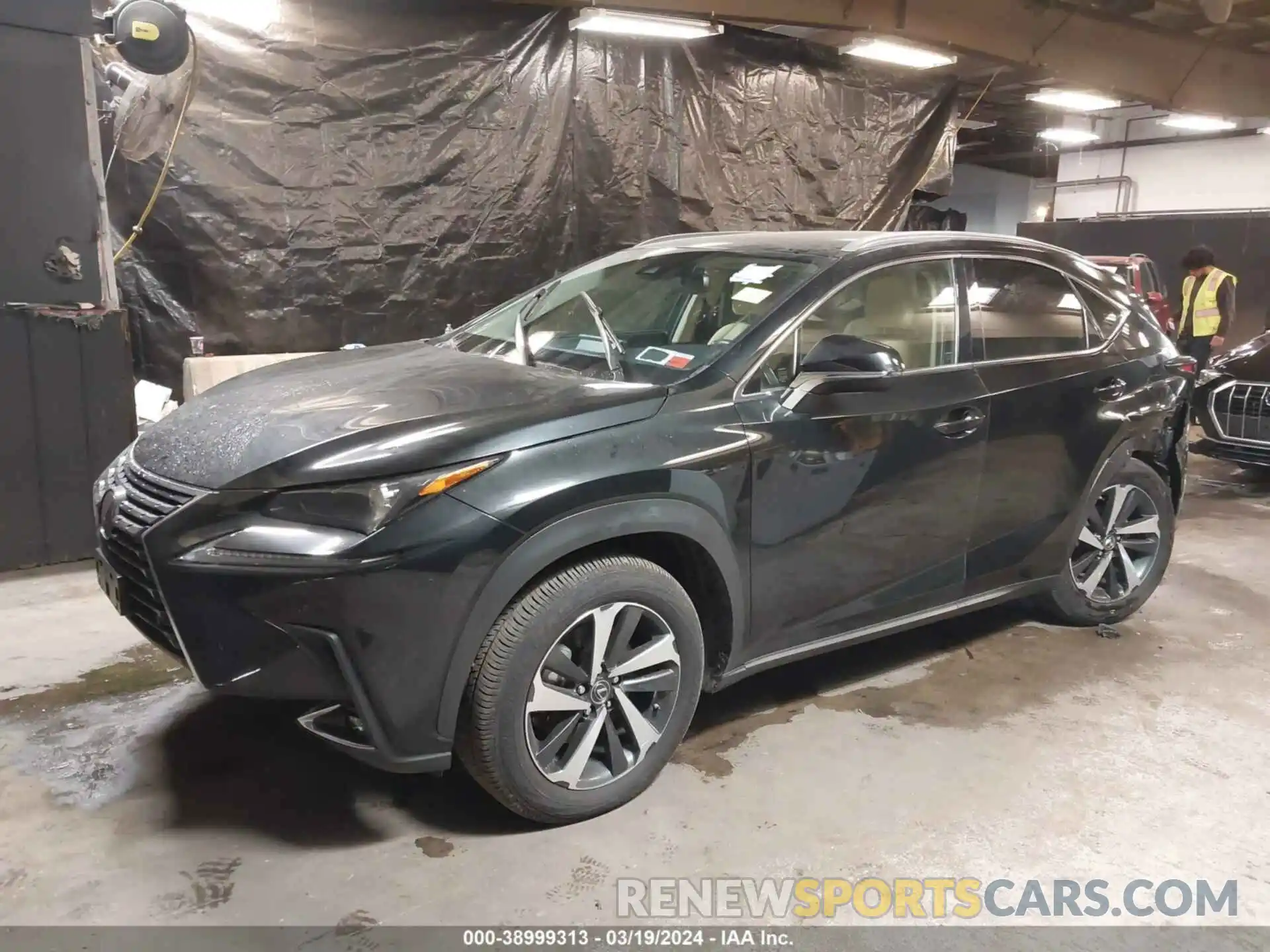 2 Фотография поврежденного автомобиля JTJGARDZ7M2243563 LEXUS NX 300 2021