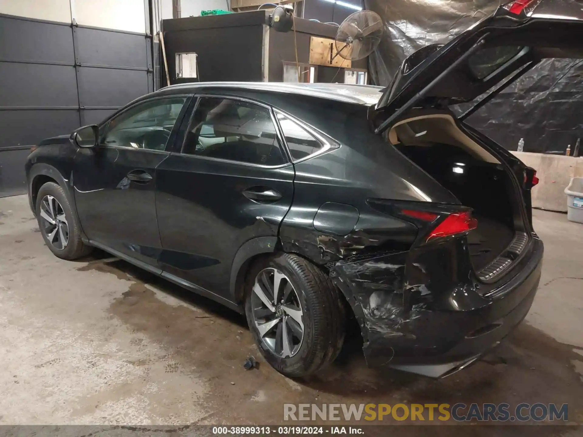 3 Photograph of a damaged car JTJGARDZ7M2243563 LEXUS NX 300 2021