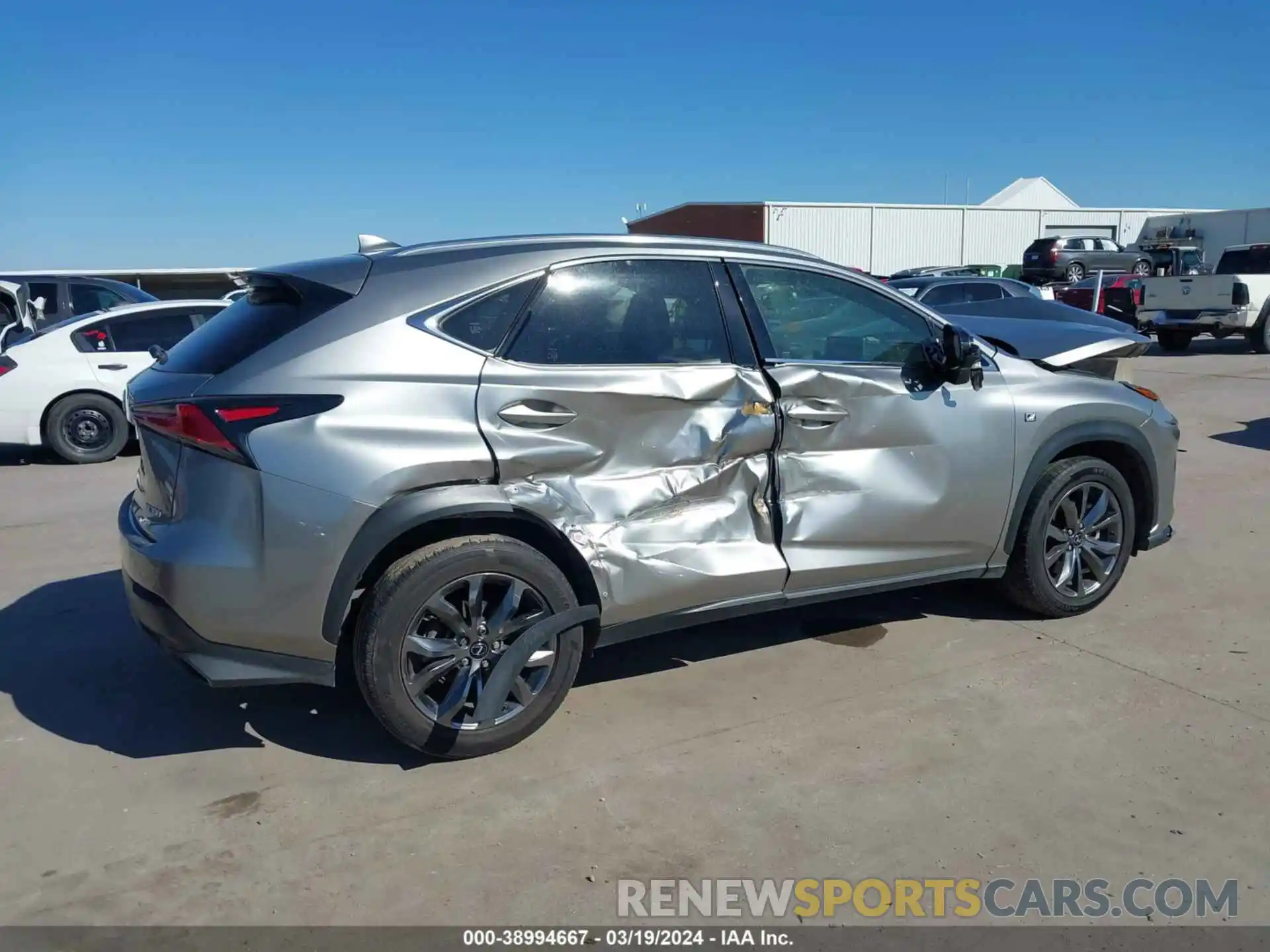 6 Photograph of a damaged car JTJSARBZ3M2190552 LEXUS NX 300 2021