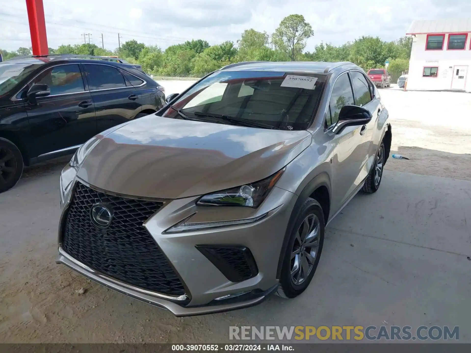 2 Photograph of a damaged car JTJSARBZ6M2185877 LEXUS NX 300 2021