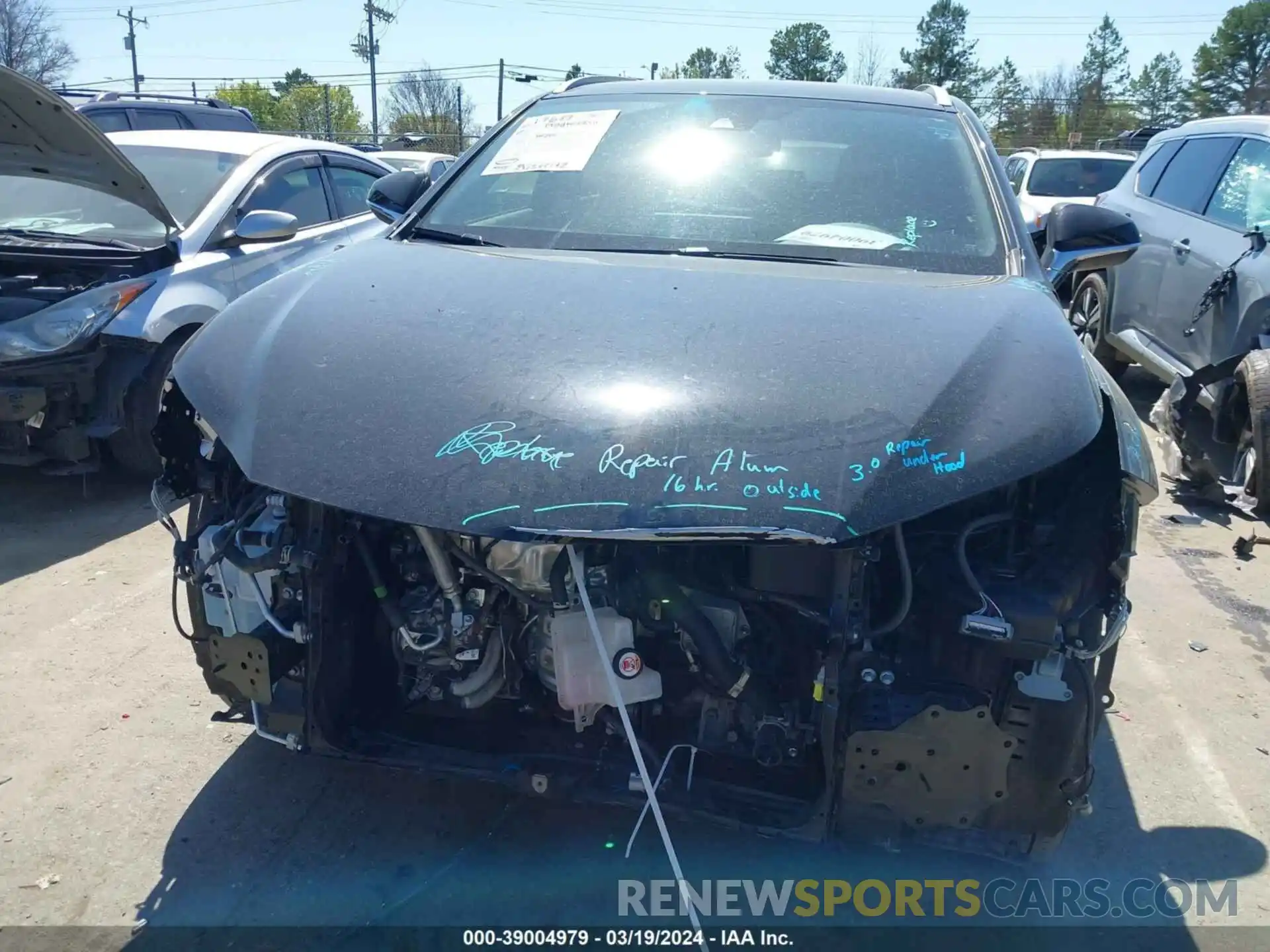 13 Photograph of a damaged car JTJSARBZ6M2201382 LEXUS NX 300 2021