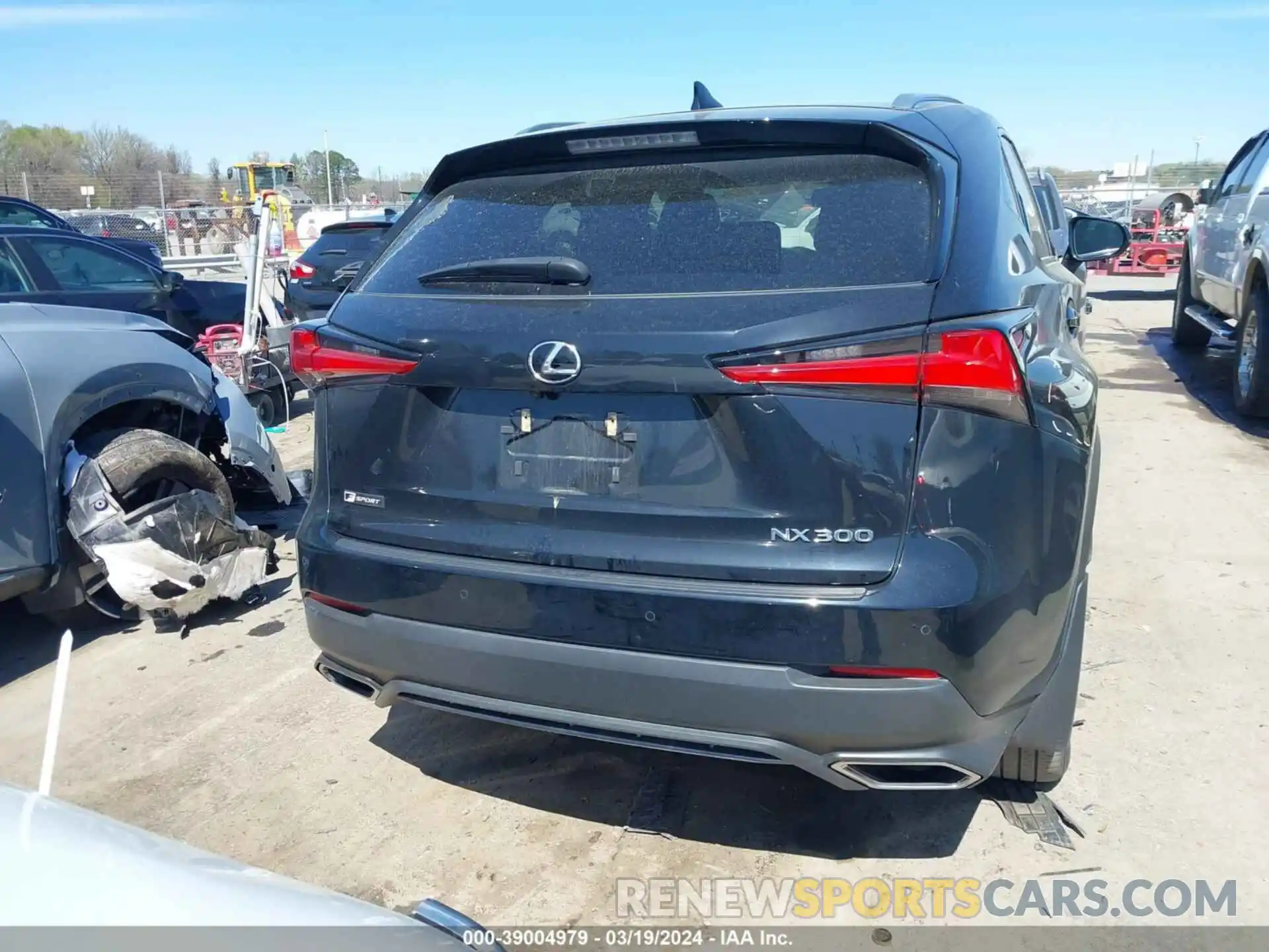 17 Photograph of a damaged car JTJSARBZ6M2201382 LEXUS NX 300 2021