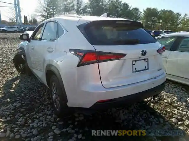 3 Photograph of a damaged car JTJBARBZ0K2188061 LEXUS NX 300 BAS 2019