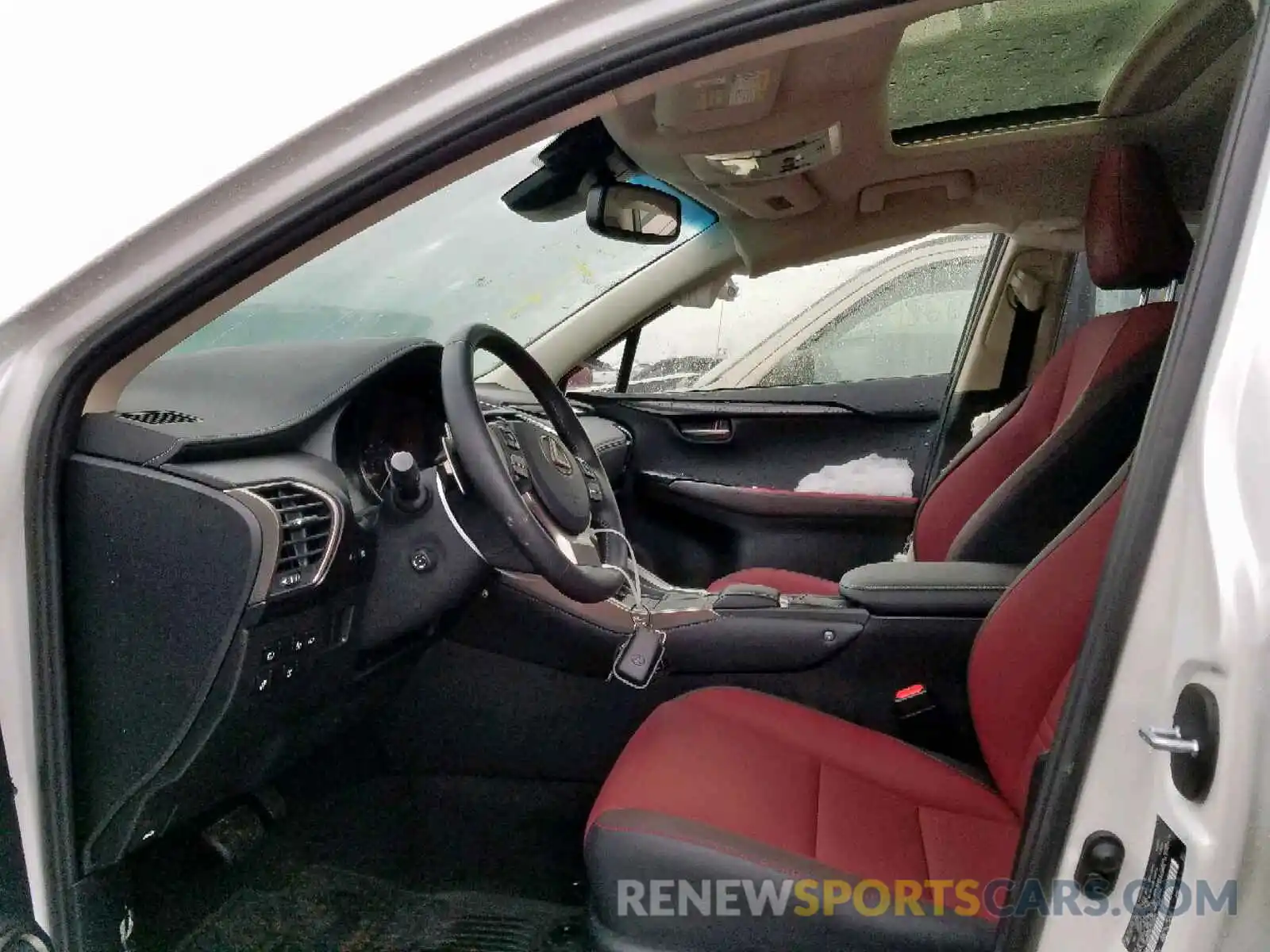 5 Photograph of a damaged car JTJBARBZ0K2202427 LEXUS NX 300 BAS 2019