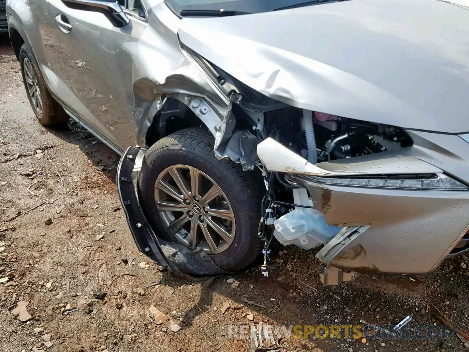 9 Фотография поврежденного автомобиля JTJBARBZ0K2207157 LEXUS NX 300 BAS 2019