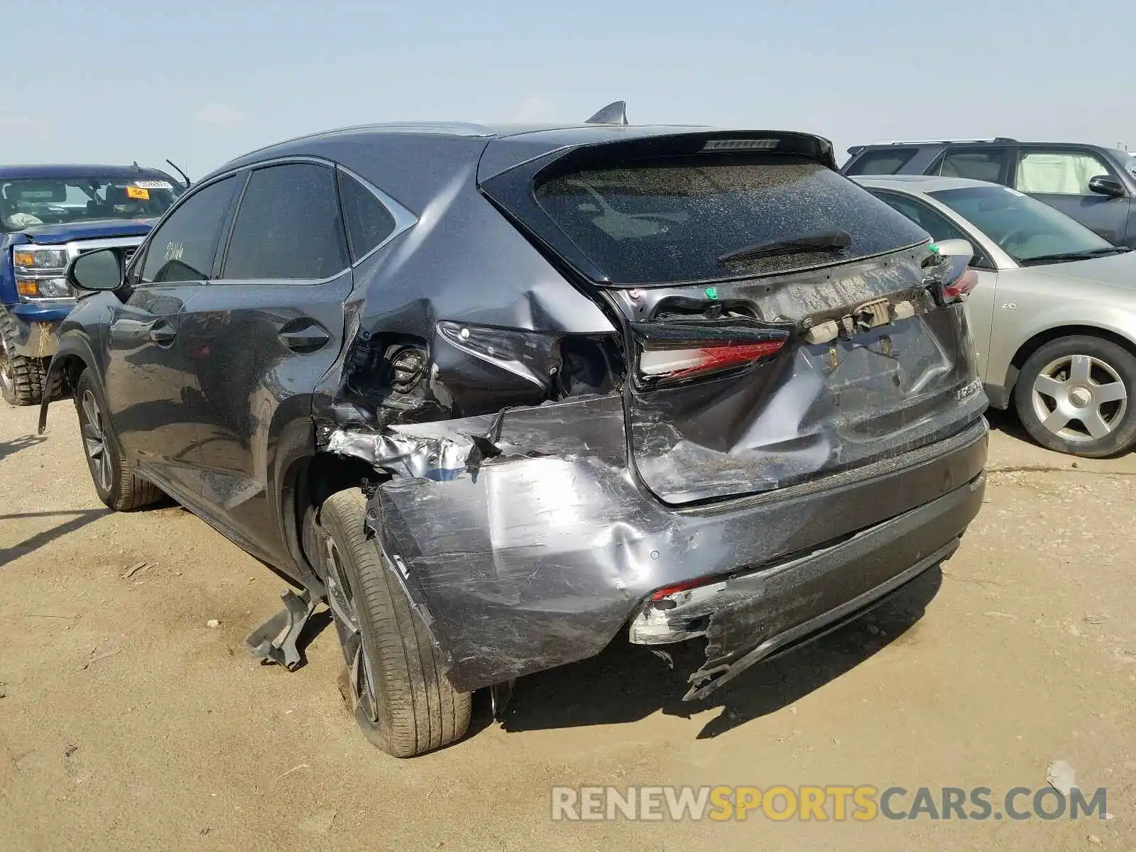 3 Photograph of a damaged car JTJBARBZ1K2186612 LEXUS NX 300 BAS 2019