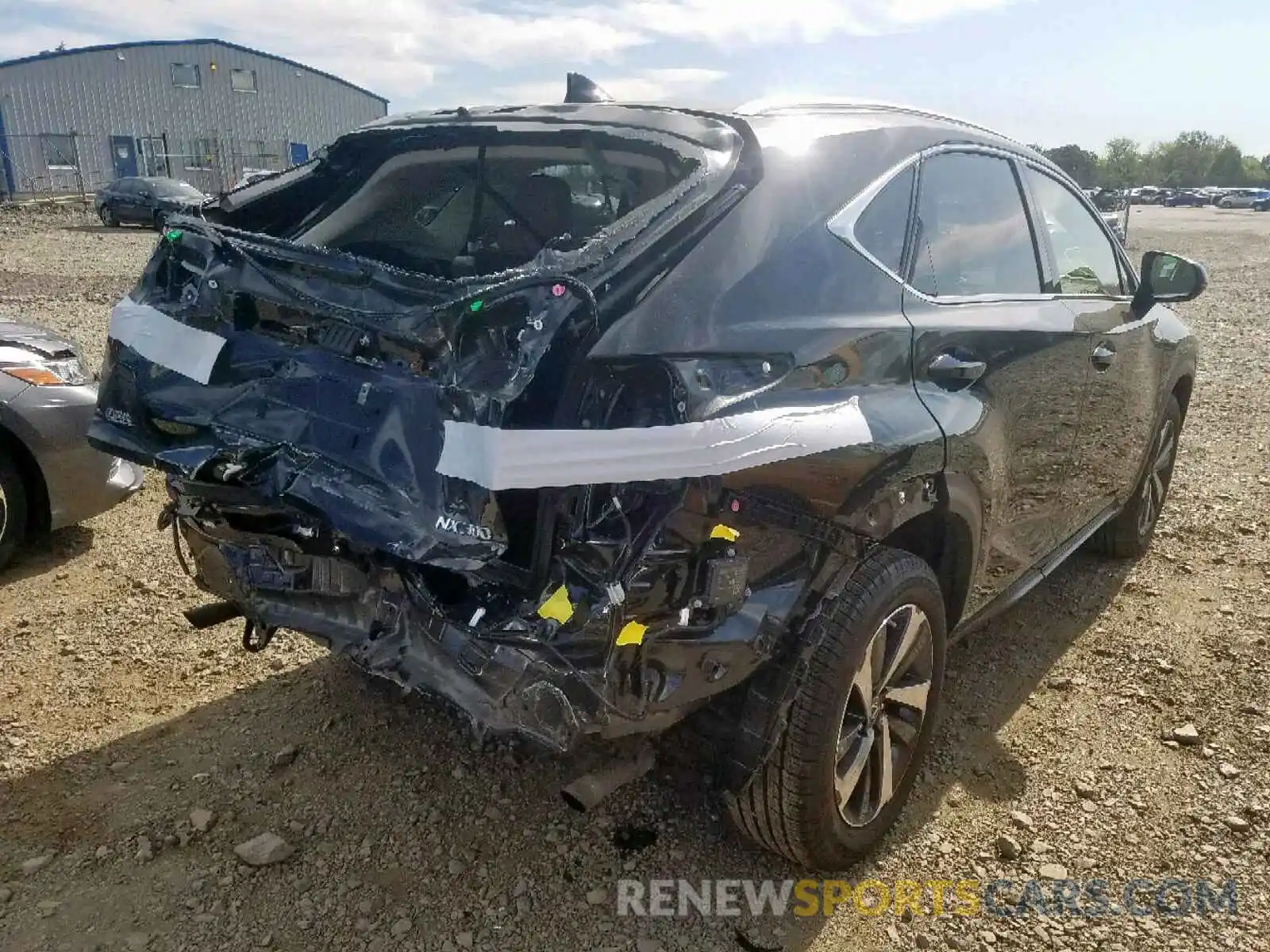 4 Фотография поврежденного автомобиля JTJBARBZ1K2204316 LEXUS NX 300 BAS 2019
