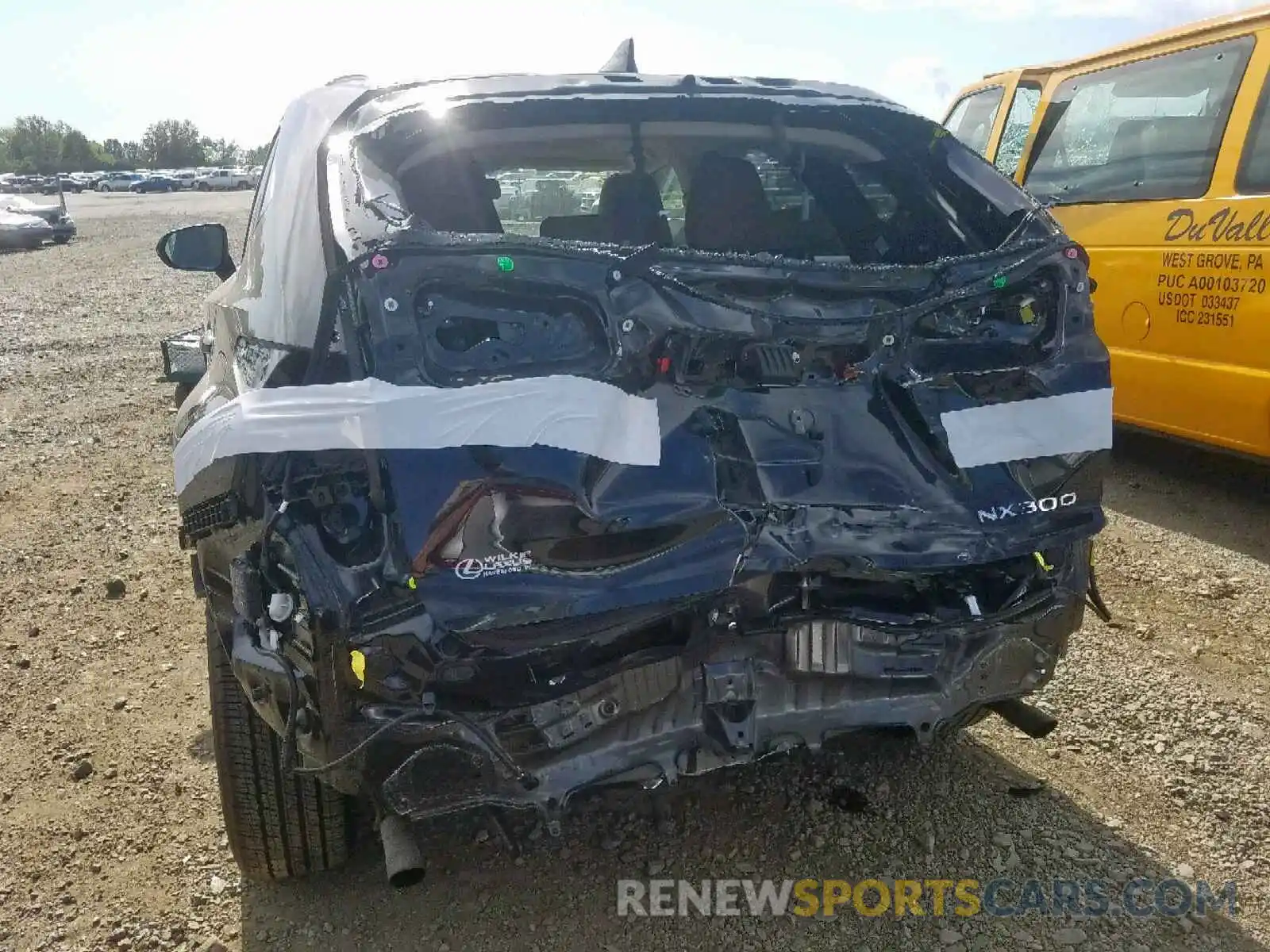 9 Фотография поврежденного автомобиля JTJBARBZ1K2204316 LEXUS NX 300 BAS 2019