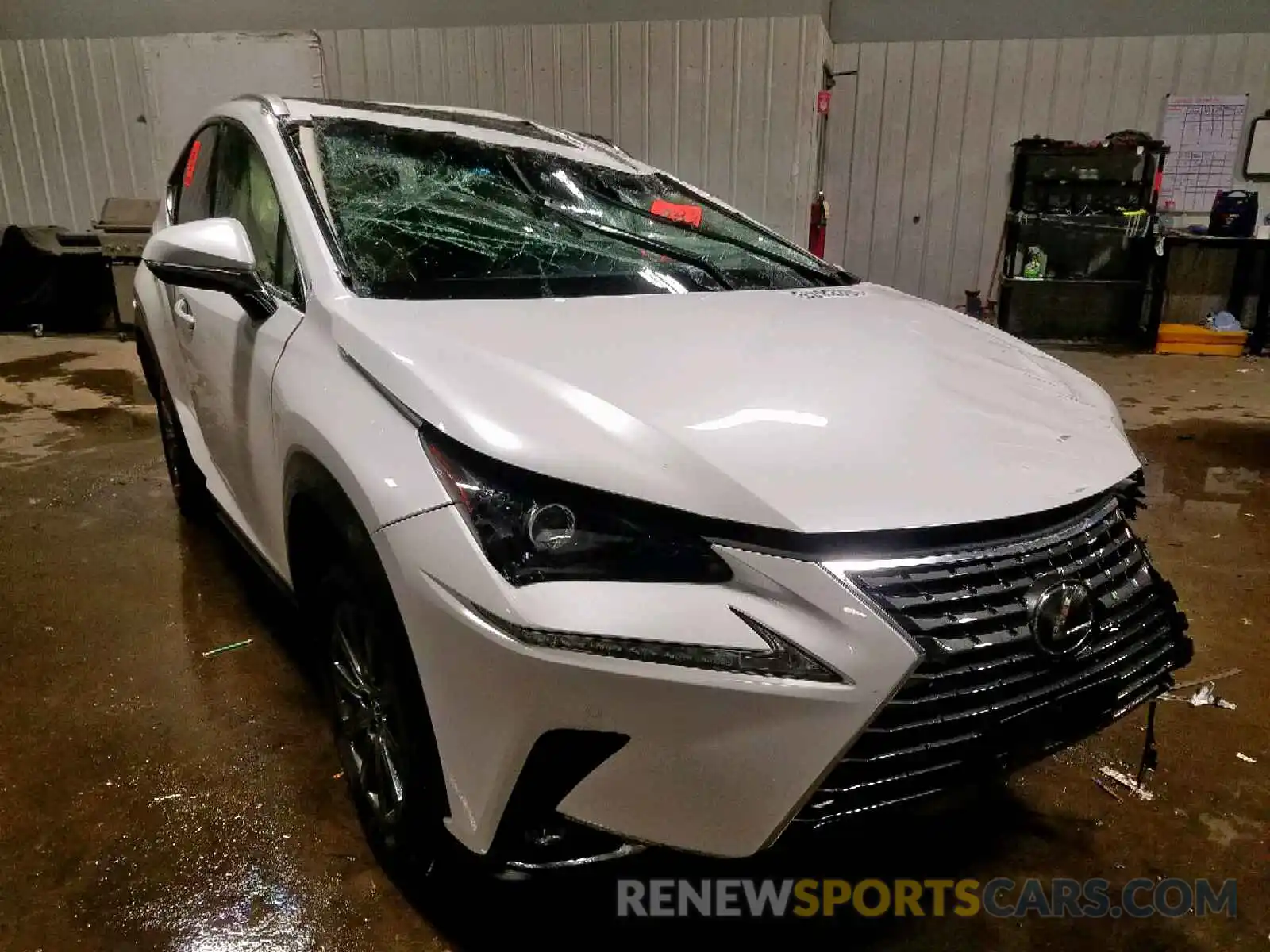 1 Фотография поврежденного автомобиля JTJBARBZ1K2207586 LEXUS NX 300 BAS 2019