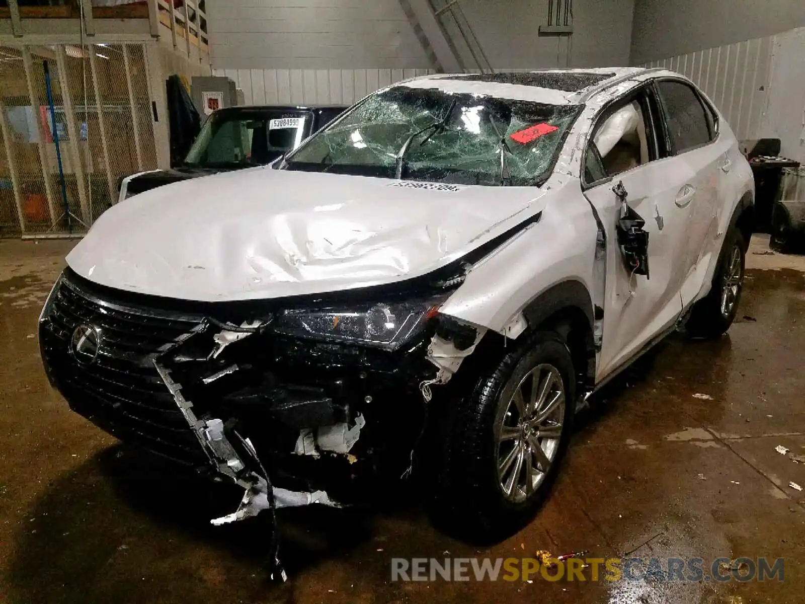 2 Photograph of a damaged car JTJBARBZ1K2207586 LEXUS NX 300 BAS 2019