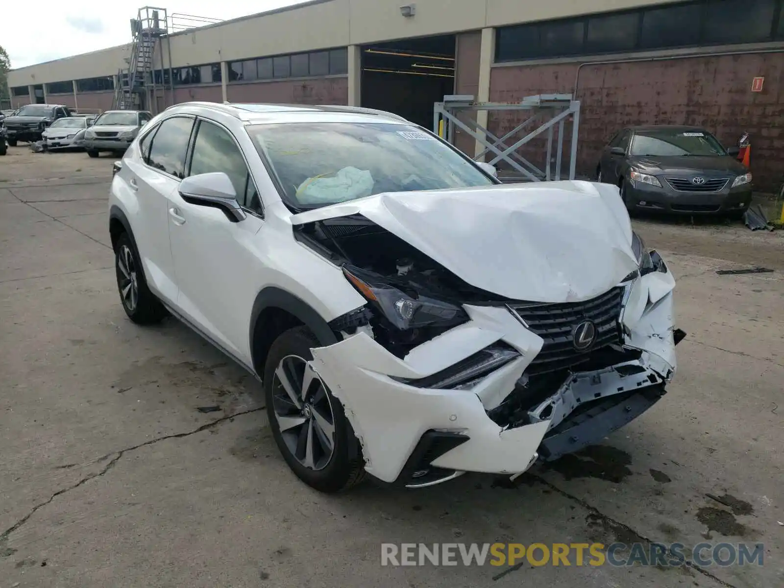 1 Photograph of a damaged car JTJBARBZ2K2189096 LEXUS NX 300 BAS 2019