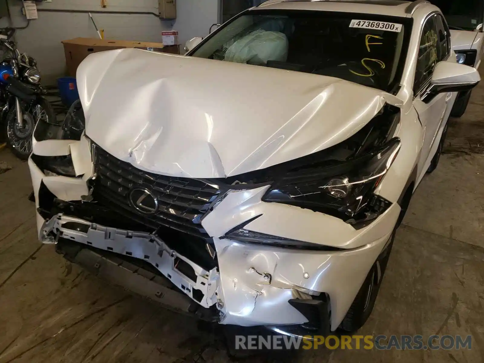 9 Фотография поврежденного автомобиля JTJBARBZ2K2189096 LEXUS NX 300 BAS 2019