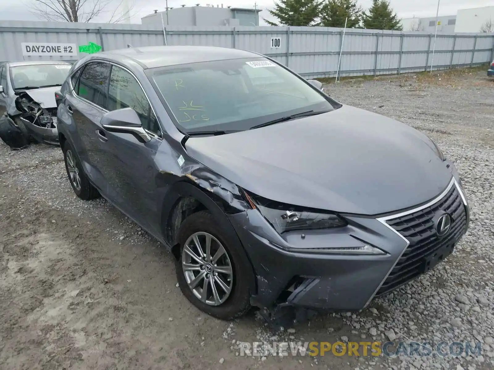 1 Photograph of a damaged car JTJBARBZ2K2207421 LEXUS NX 300 BAS 2019