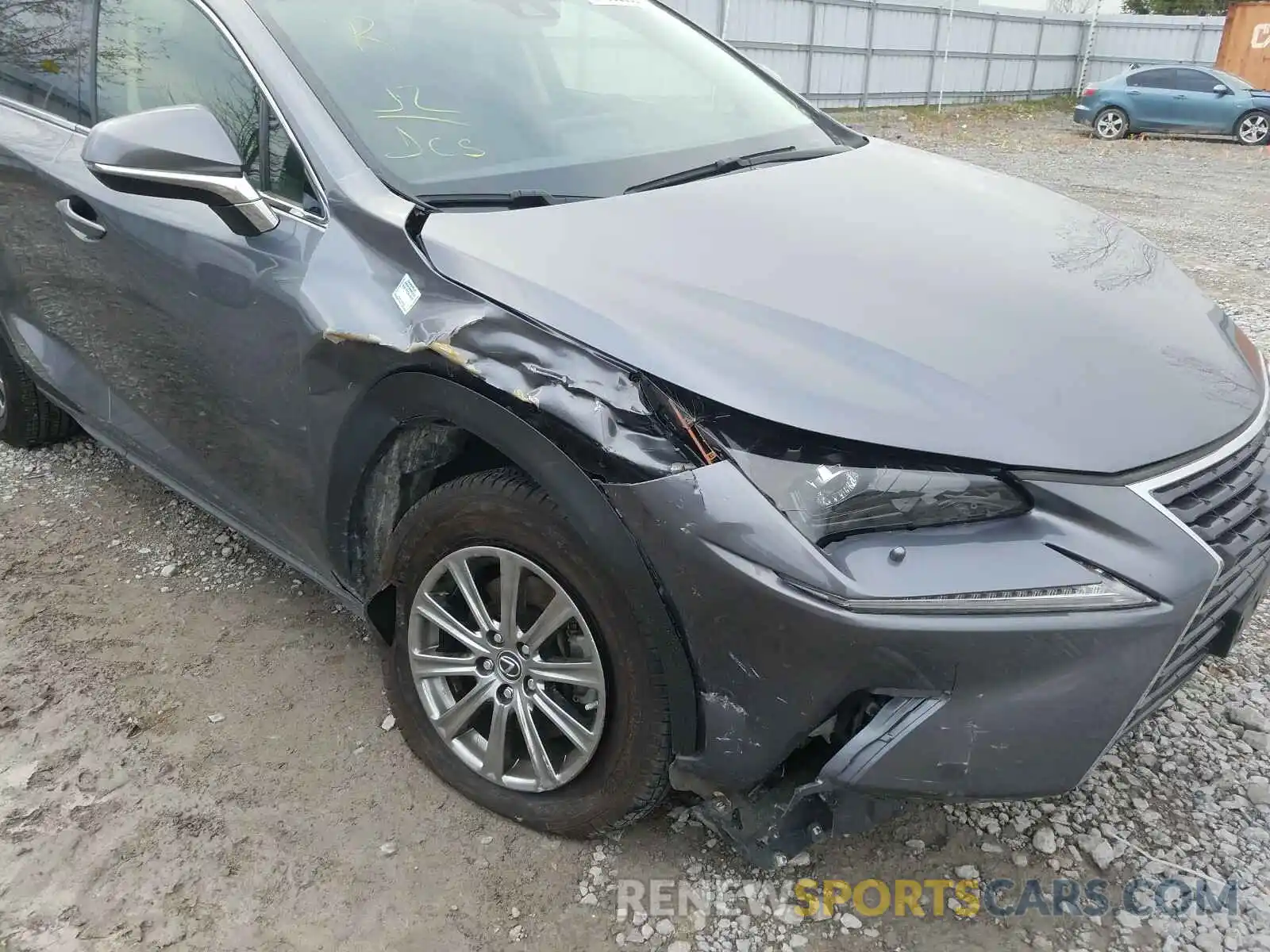 9 Фотография поврежденного автомобиля JTJBARBZ2K2207421 LEXUS NX 300 BAS 2019