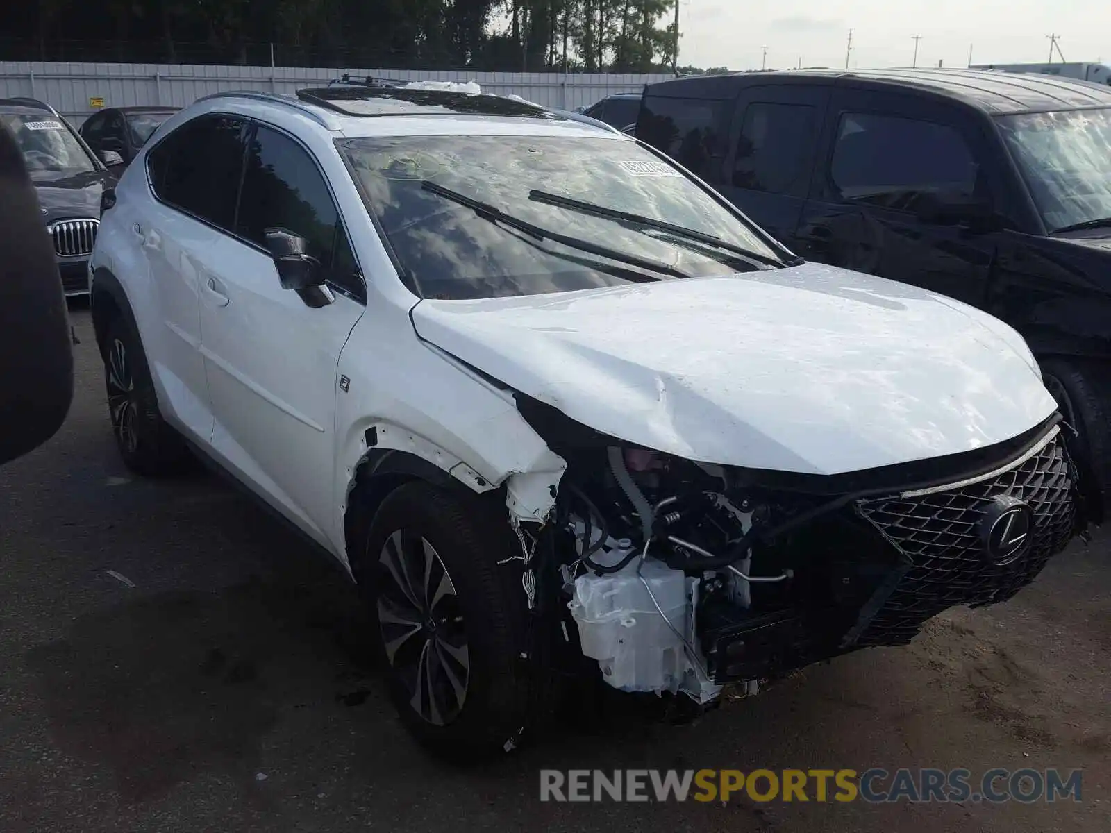 1 Photograph of a damaged car JTJBARBZ2K2211033 LEXUS NX 300 BAS 2019