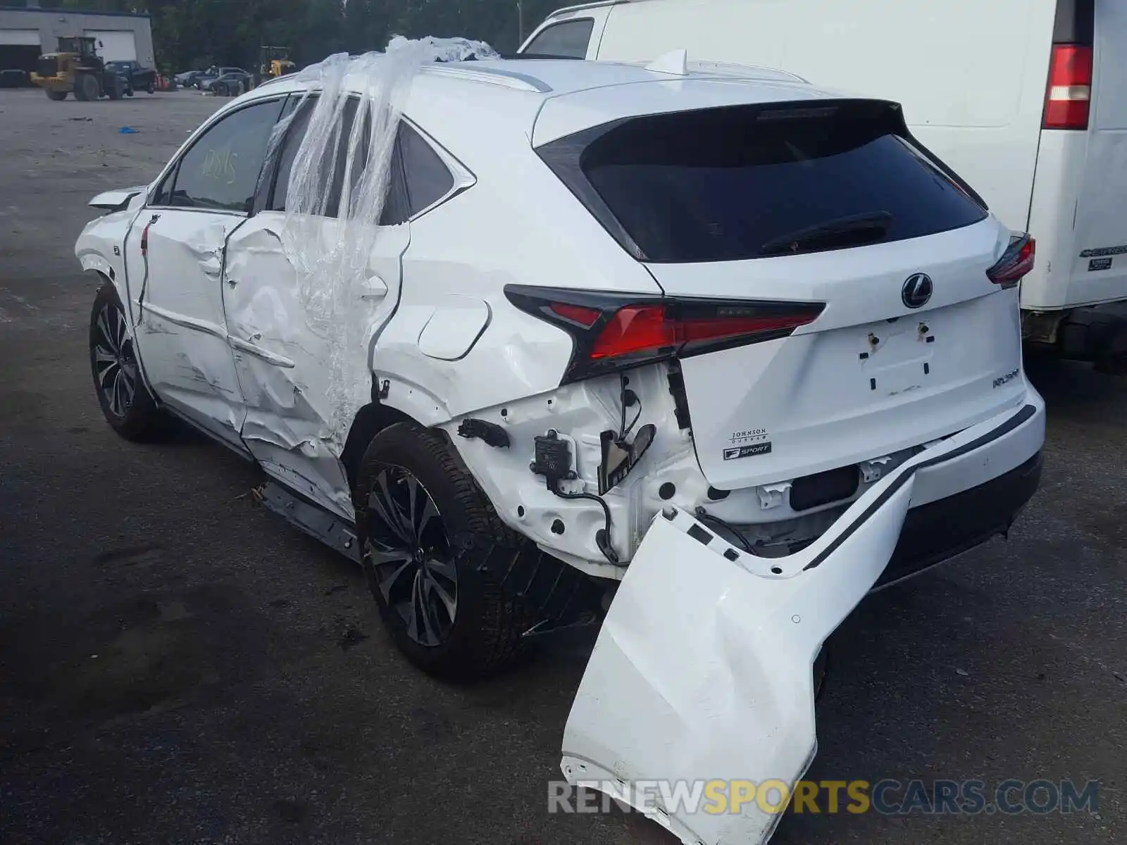 3 Photograph of a damaged car JTJBARBZ2K2211033 LEXUS NX 300 BAS 2019