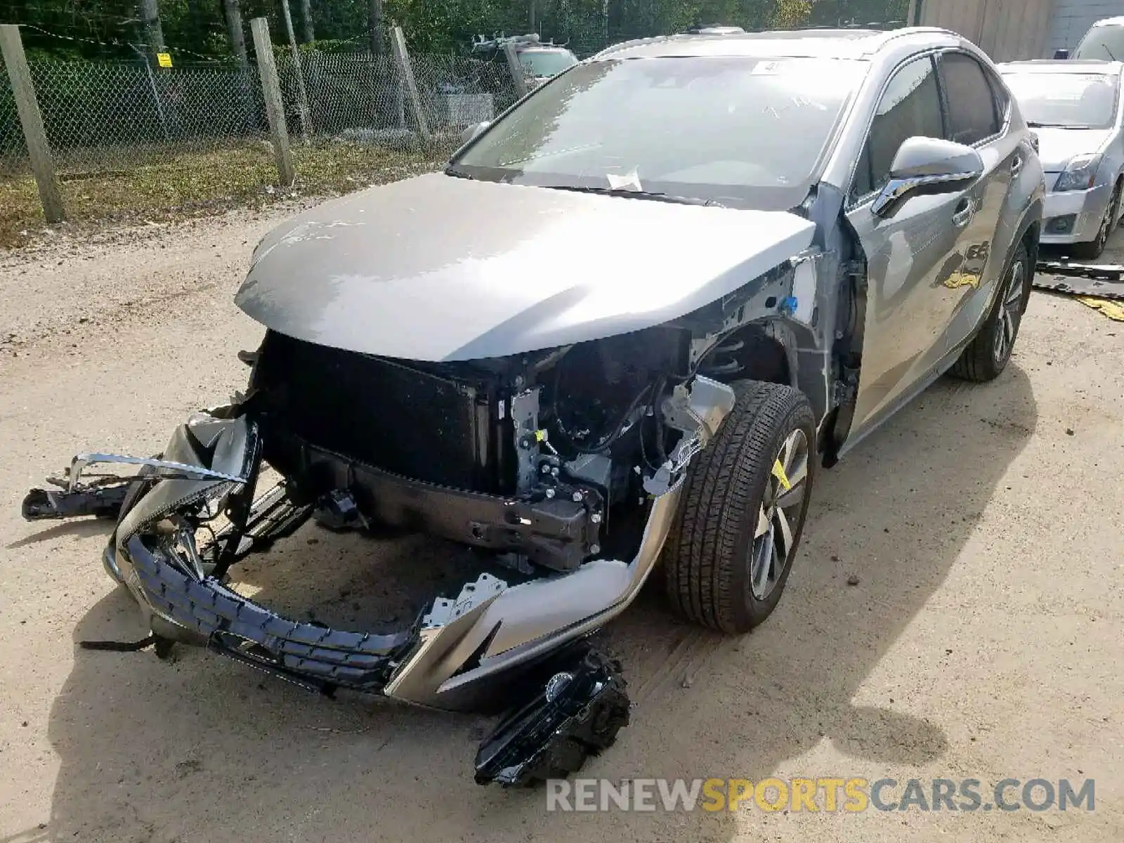 2 Photograph of a damaged car JTJBARBZ3K2181542 LEXUS NX 300 BAS 2019