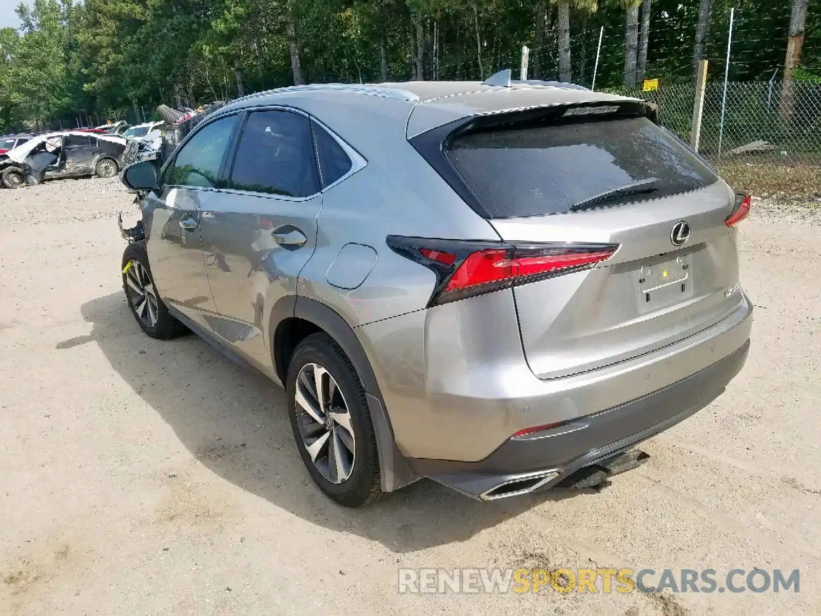 3 Photograph of a damaged car JTJBARBZ3K2181542 LEXUS NX 300 BAS 2019