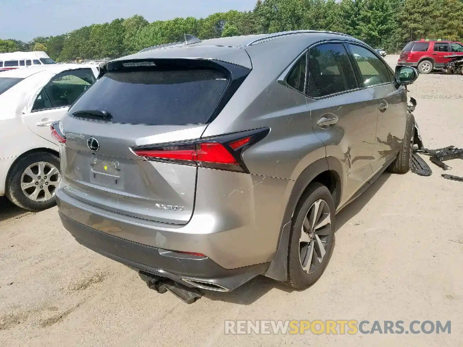 4 Photograph of a damaged car JTJBARBZ3K2181542 LEXUS NX 300 BAS 2019