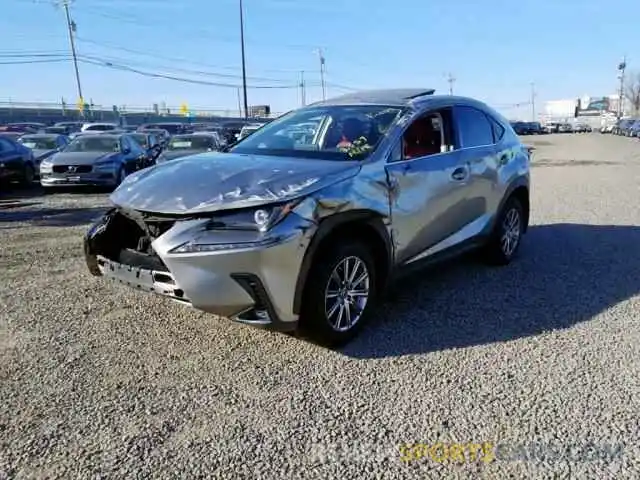 2 Фотография поврежденного автомобиля JTJBARBZ3K2202292 LEXUS NX 300 BAS 2019