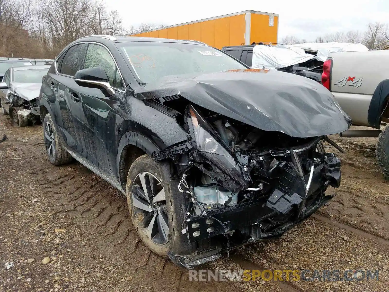 1 Photograph of a damaged car JTJBARBZ3K2202471 LEXUS NX 300 BAS 2019