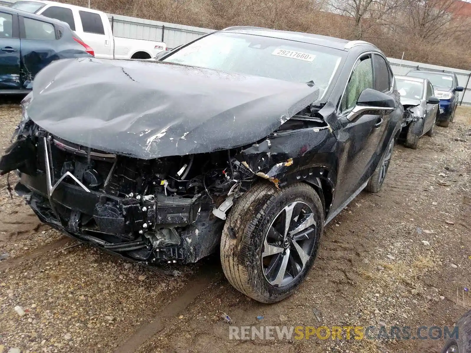 2 Photograph of a damaged car JTJBARBZ3K2202471 LEXUS NX 300 BAS 2019