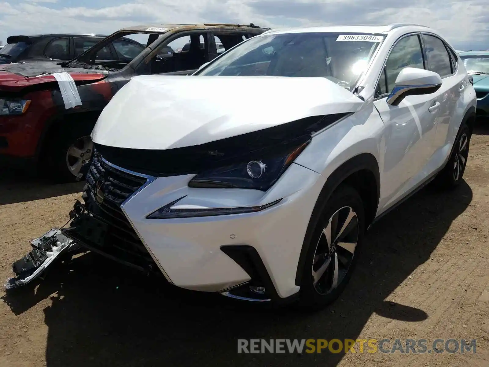 2 Photograph of a damaged car JTJBARBZ3K2208464 LEXUS NX 300 BAS 2019