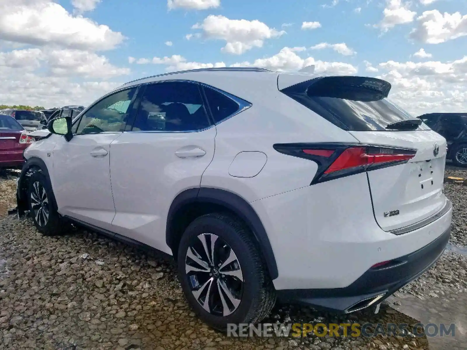 3 Фотография поврежденного автомобиля JTJBARBZ3K2213468 LEXUS NX 300 BAS 2019