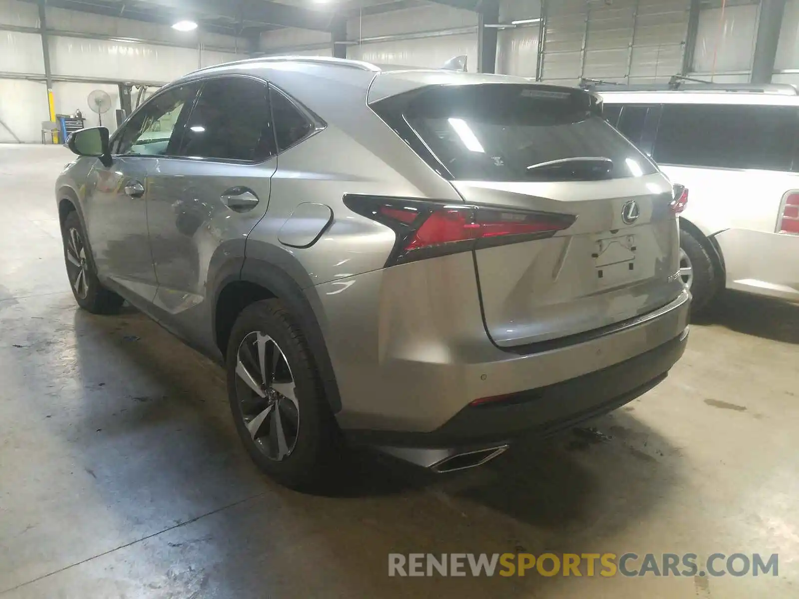 3 Фотография поврежденного автомобиля JTJBARBZ4K2183414 LEXUS NX 300 BAS 2019