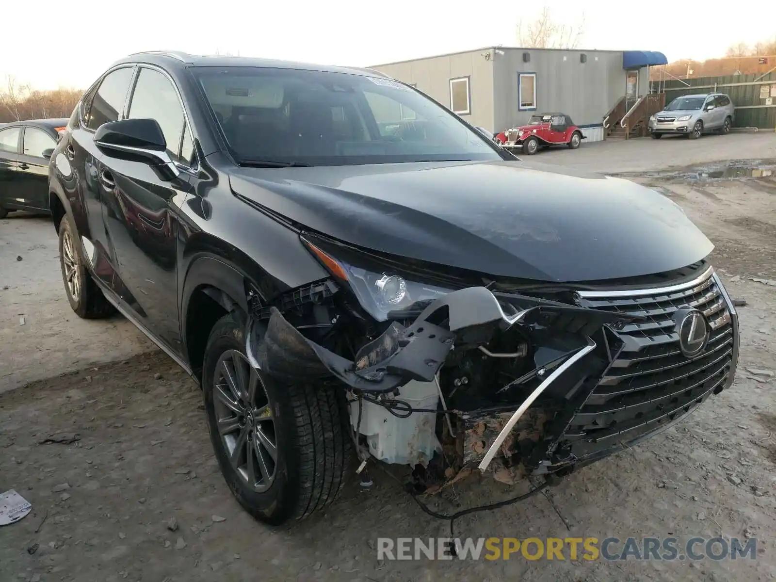 1 Photograph of a damaged car JTJBARBZ4K2190010 LEXUS NX 300 BAS 2019